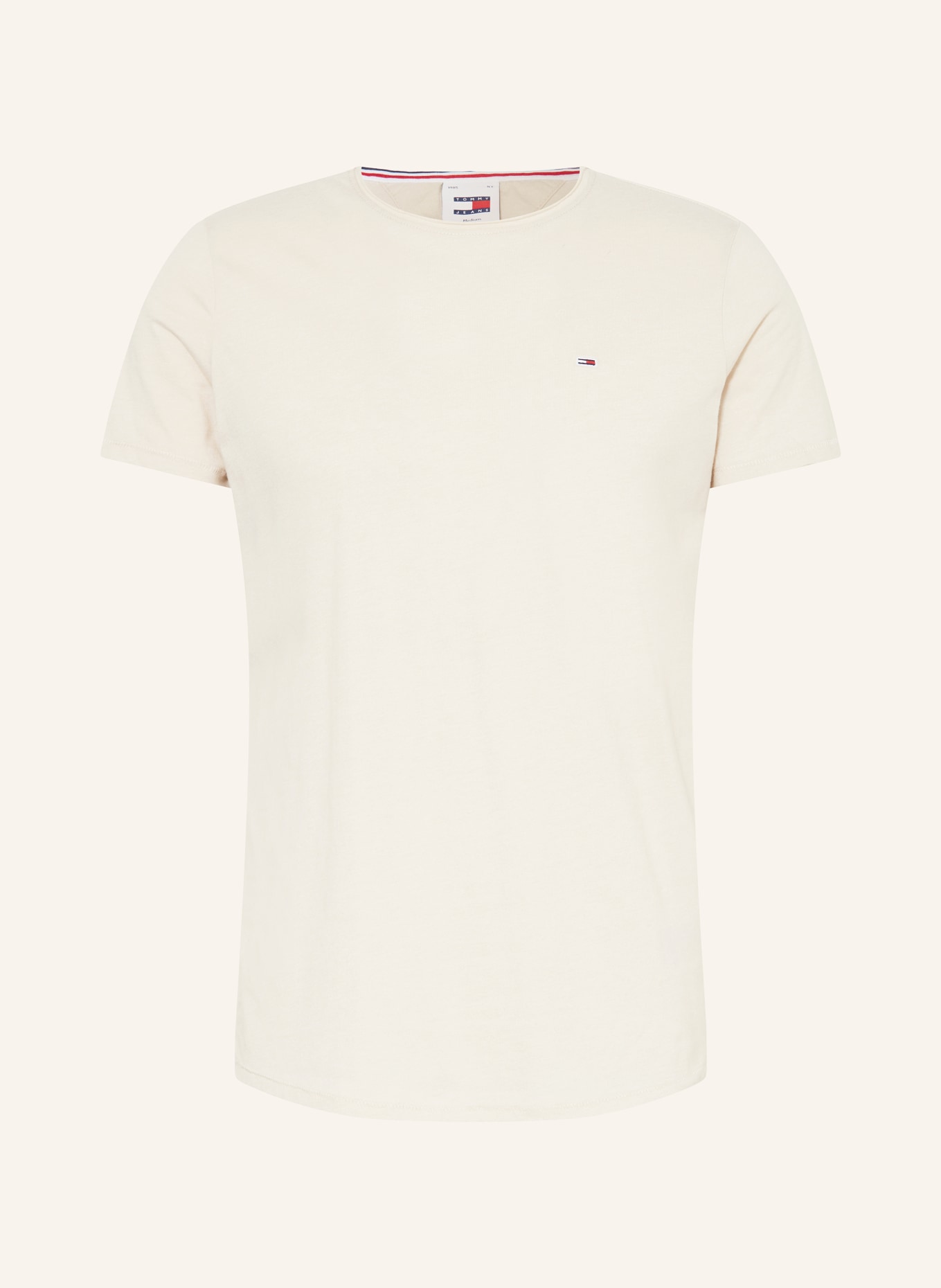 TOMMY JEANS T-Shirt: BEIGE