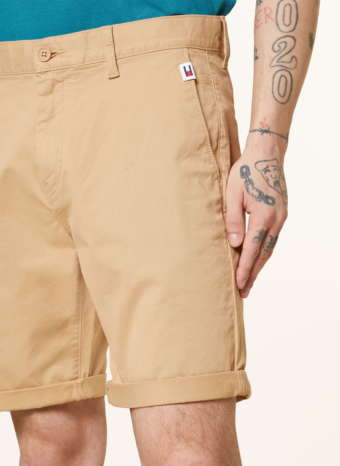 TOMMY JEANS Chino shorts SCANTON, Color: BEIGE (Image 5)