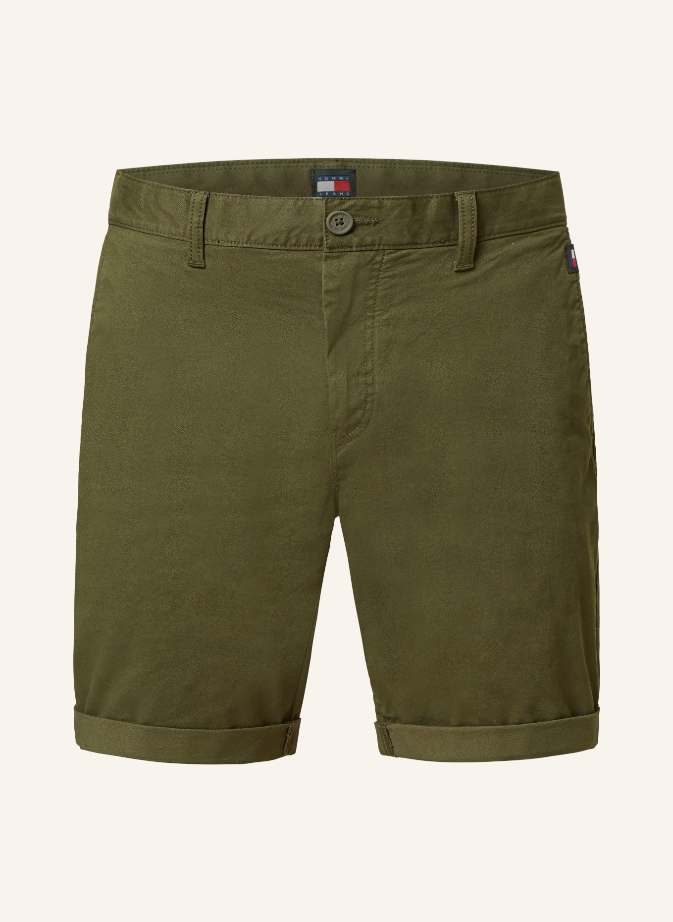 TOMMY JEANS Chinoshorts SCANTON, Farbe: OLIV (Bild 1)