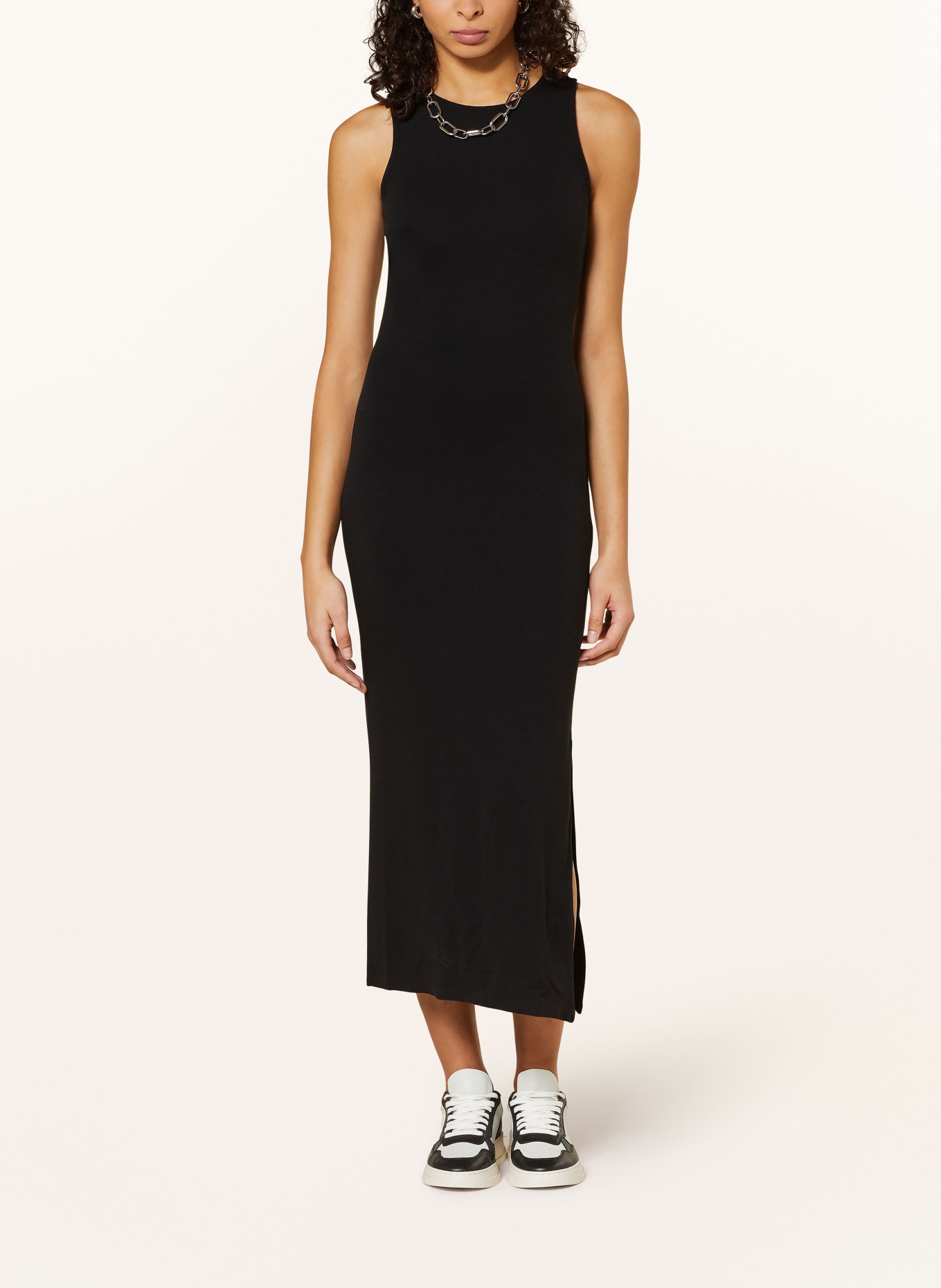 ARMANI EXCHANGE Jersey dress, Color: BLACK (Image 2)