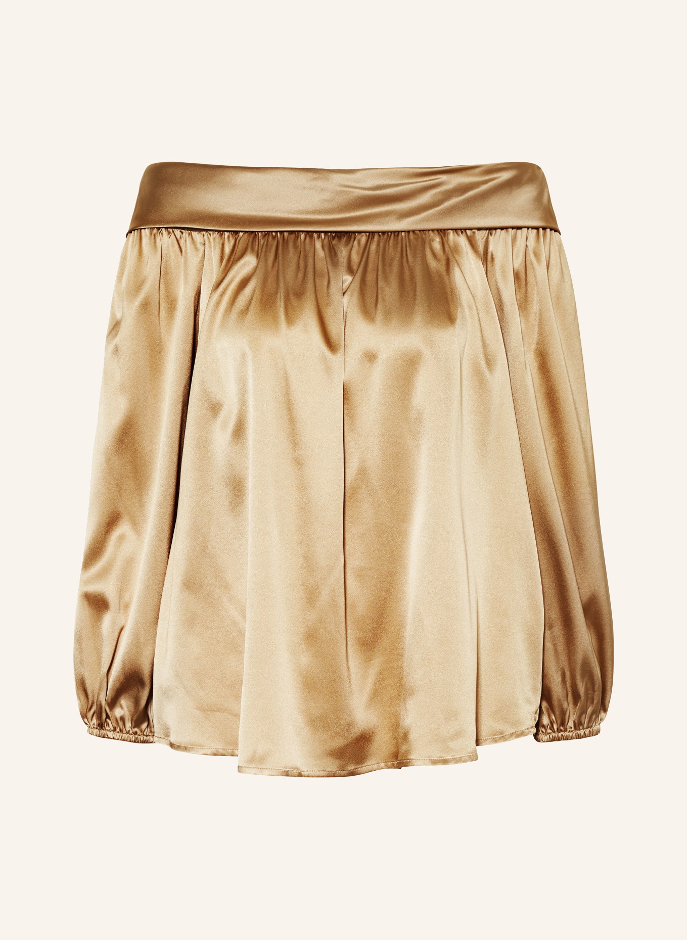 van Laack Off-the-shoulder blouse GALE made of silk, Color: GOLD (Image 1)