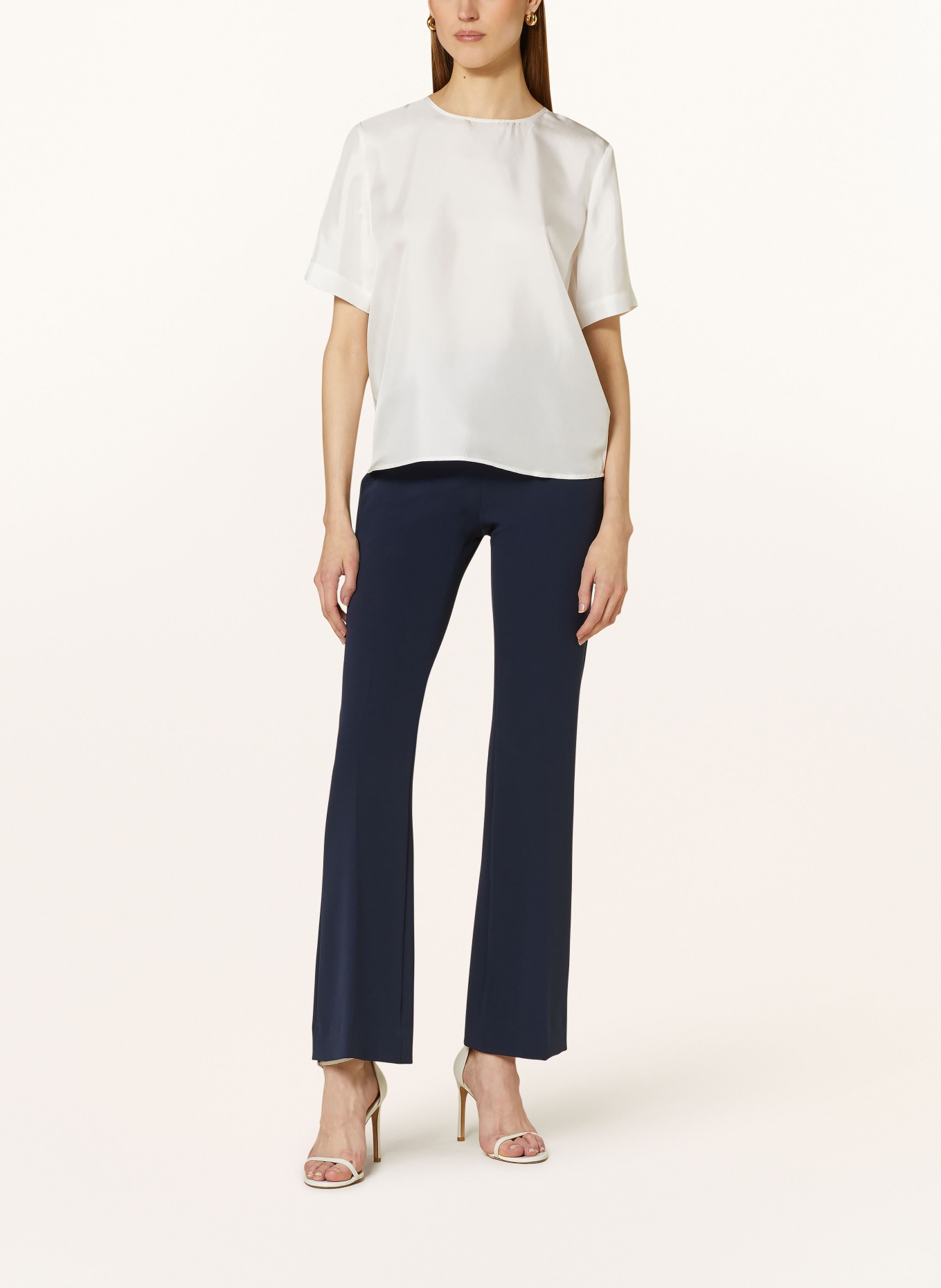 van Laack Shirt blouse TANIMA in silk, Color: WHITE (Image 2)