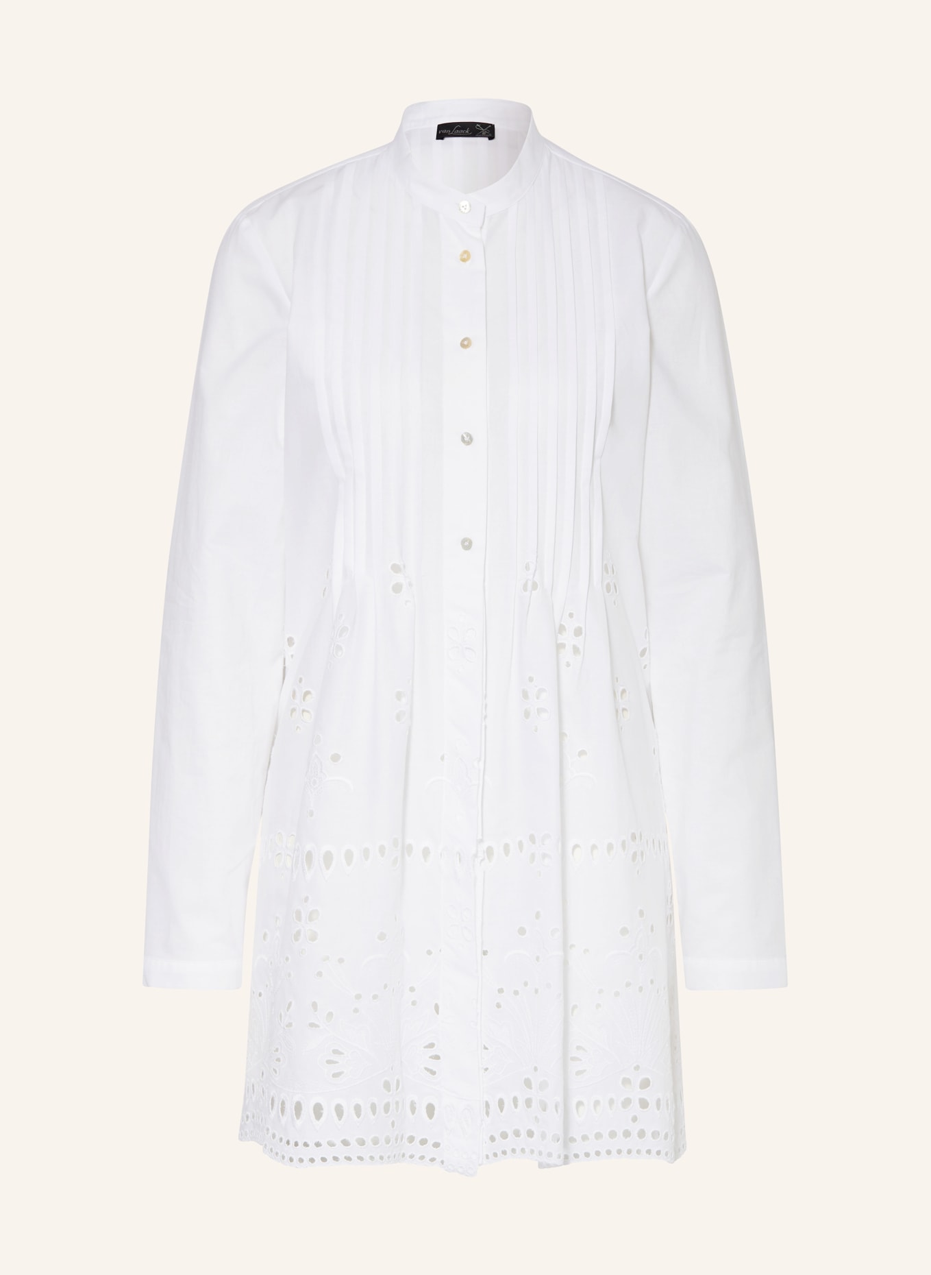 van Laack Dress COREY with lace, Color: WHITE (Image 1)