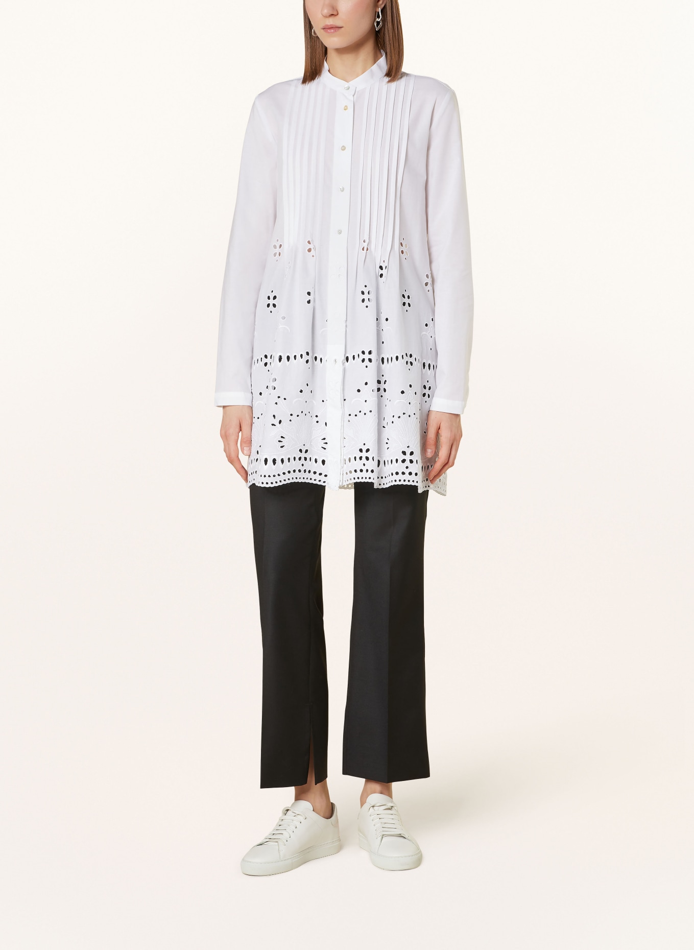 van Laack Dress COREY with lace, Color: WHITE (Image 2)