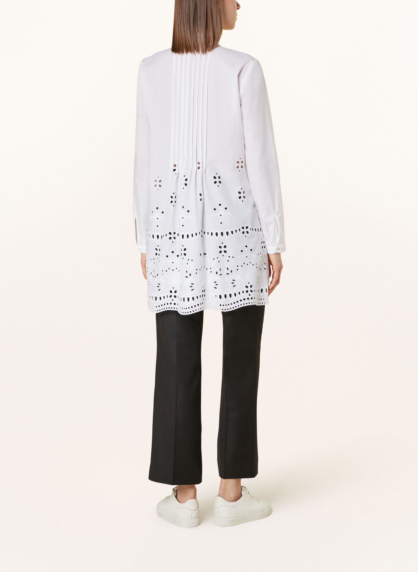 van Laack Dress COREY with lace, Color: WHITE (Image 3)