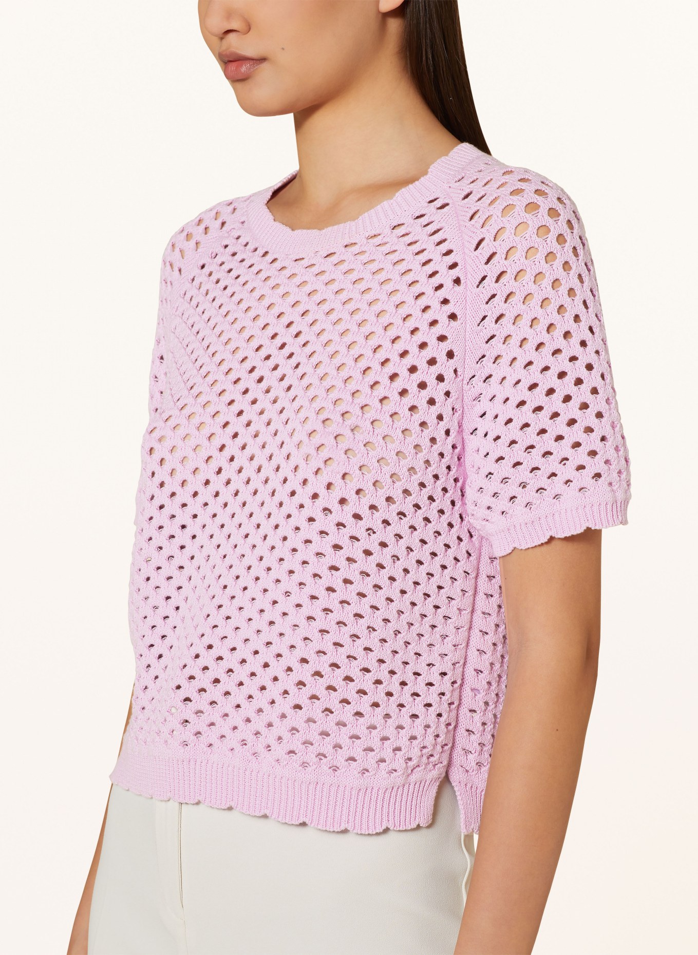 RIANI Úpletové tričko, Barva: SVĚTLE FIALOVÁ (Obrázek 4)
