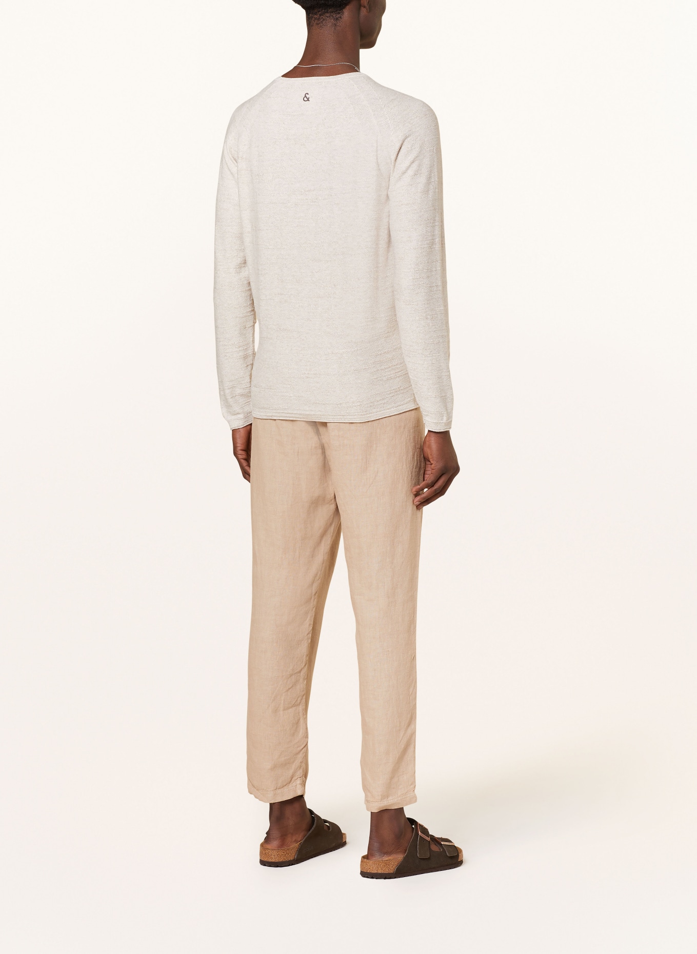 COLOURS & SONS Sweater, Color: LIGHT BROWN (Image 3)