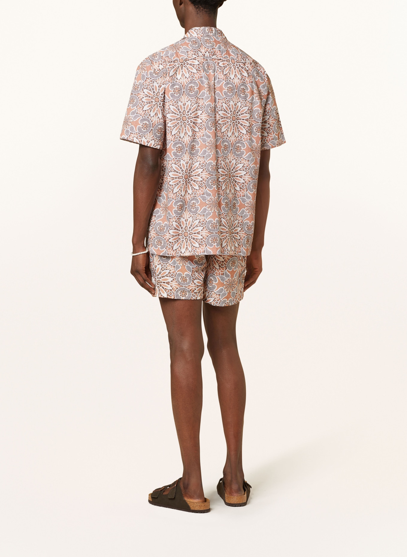 COLOURS & SONS Resorthemd Comfort Fit, Farbe: NUDE/ BRAUN (Bild 3)