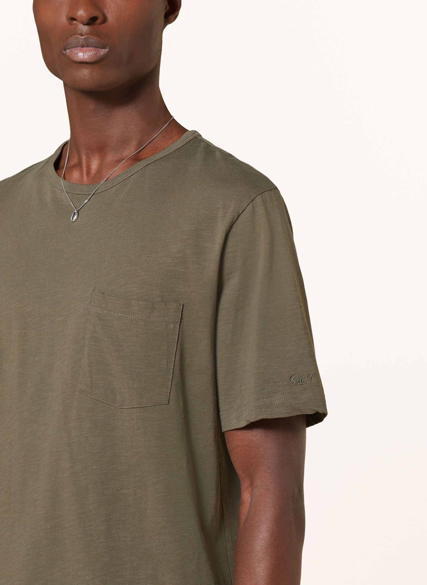 COLOURS & SONS T-Shirt, Farbe: OLIV (Bild 4)