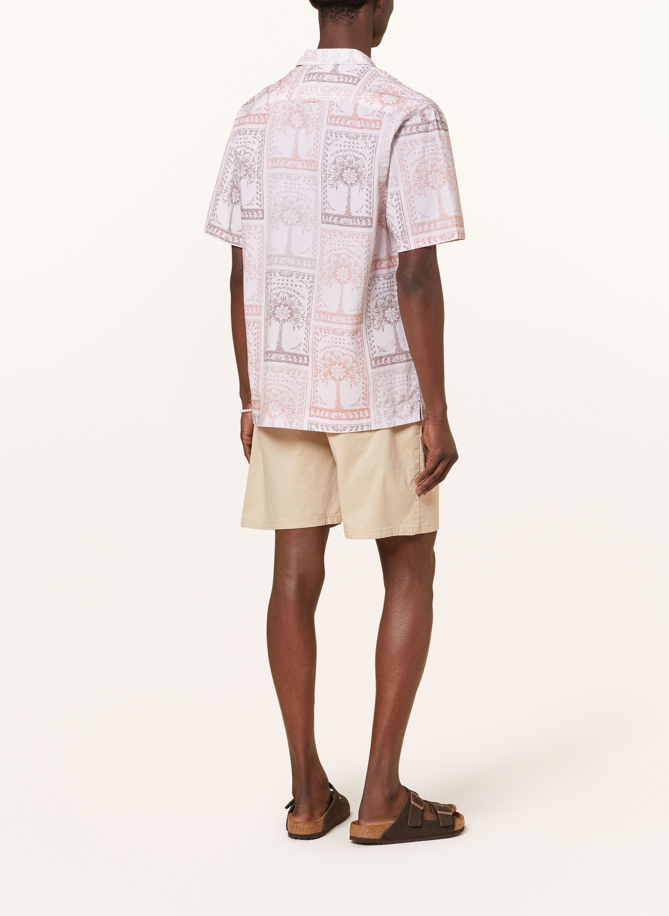 COLOURS & SONS Koszula z klapami comfort fit, Kolor: JASNORÓŻOWY (Obrazek 3)