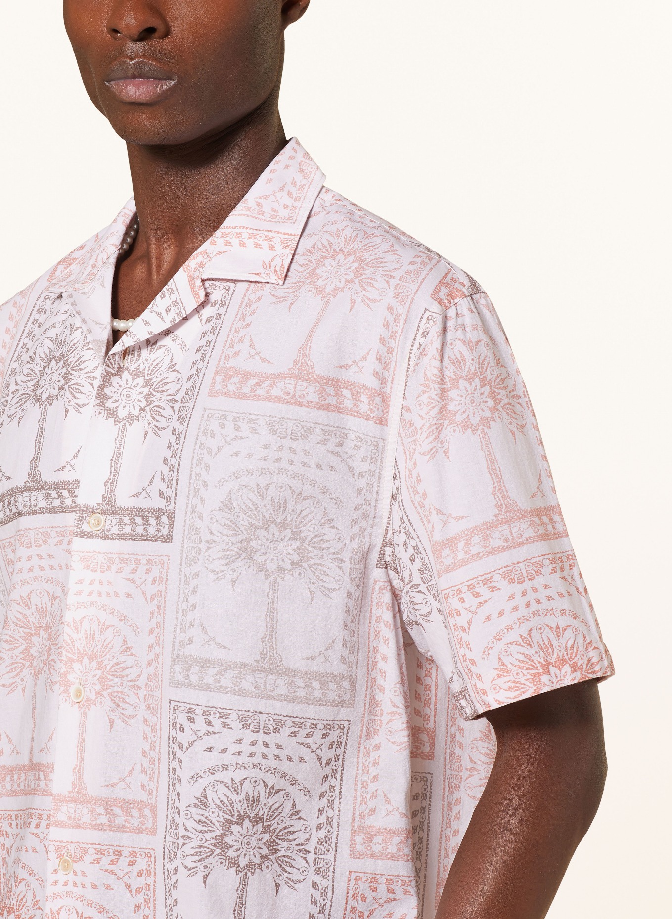 COLOURS & SONS Resort shirt comfort fit, Color: LIGHT PINK (Image 4)