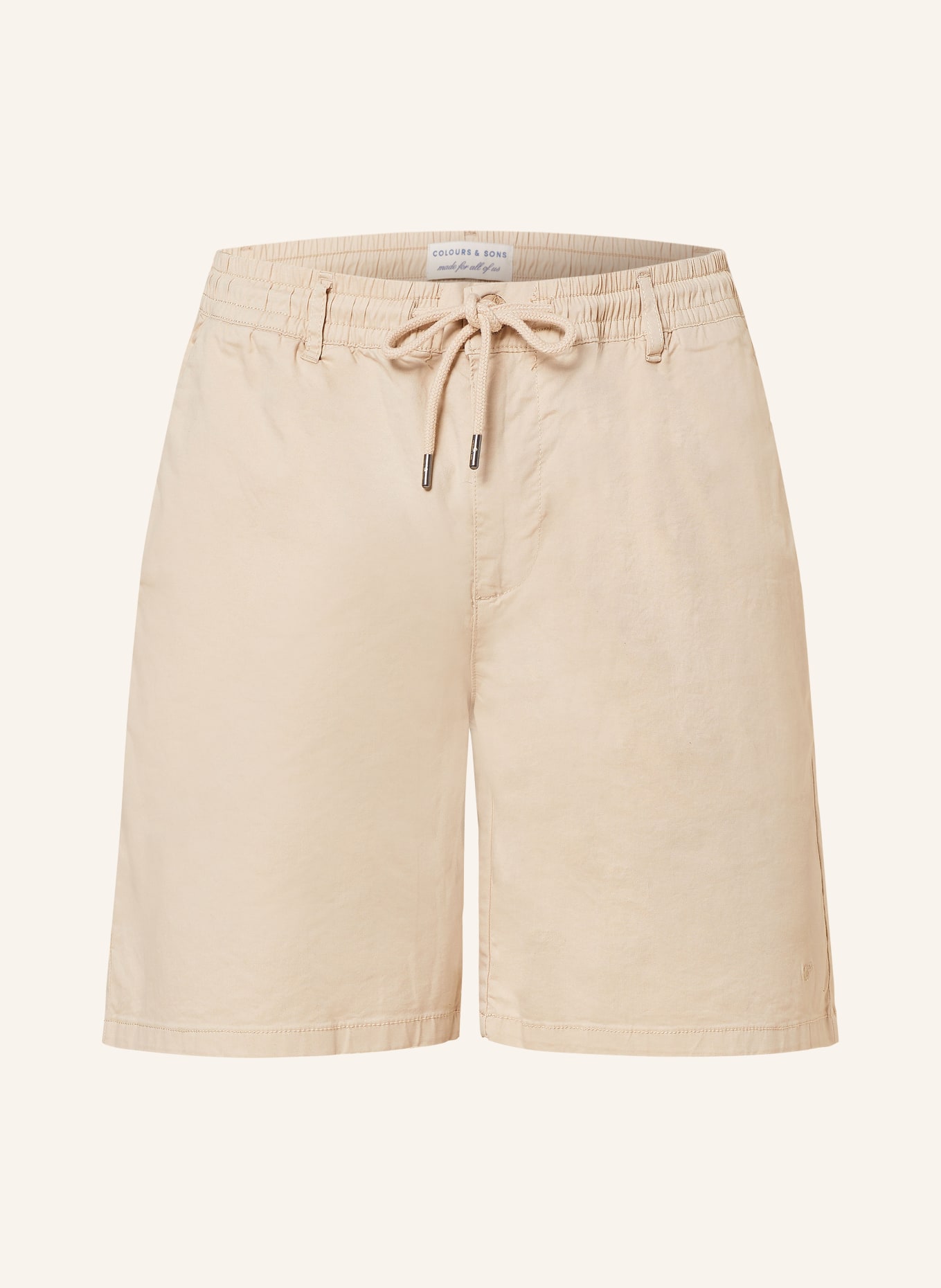 COLOURS & SONS Shorts, Color: CAMEL (Image 1)