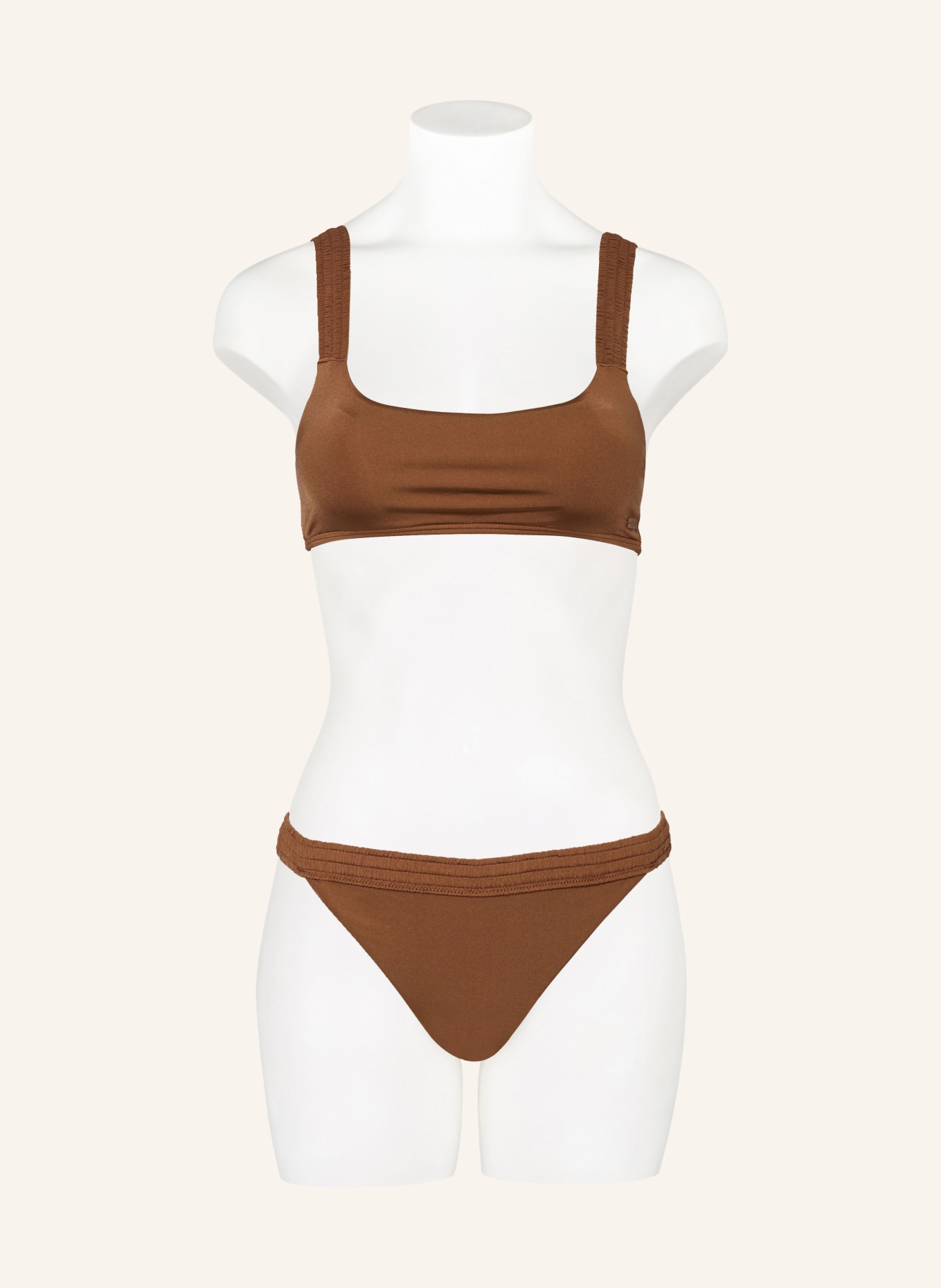 ROXY Bralette-Bikini-Top SILKY ISLAND, Farbe: BRAUN (Bild 2)