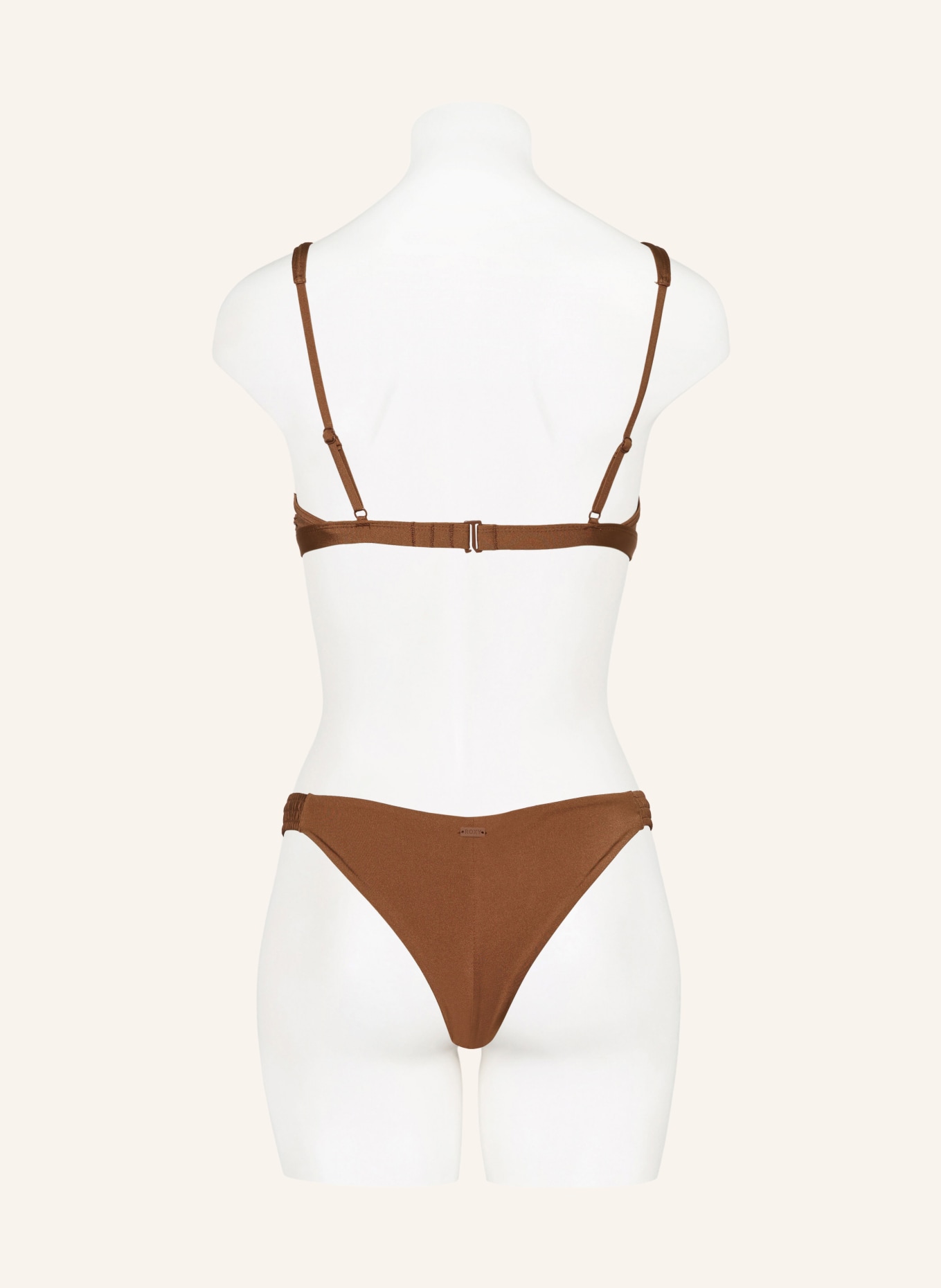 ROXY Brazilian-Bikini-Hose SILKY ISLAND, Farbe: BRAUN (Bild 3)