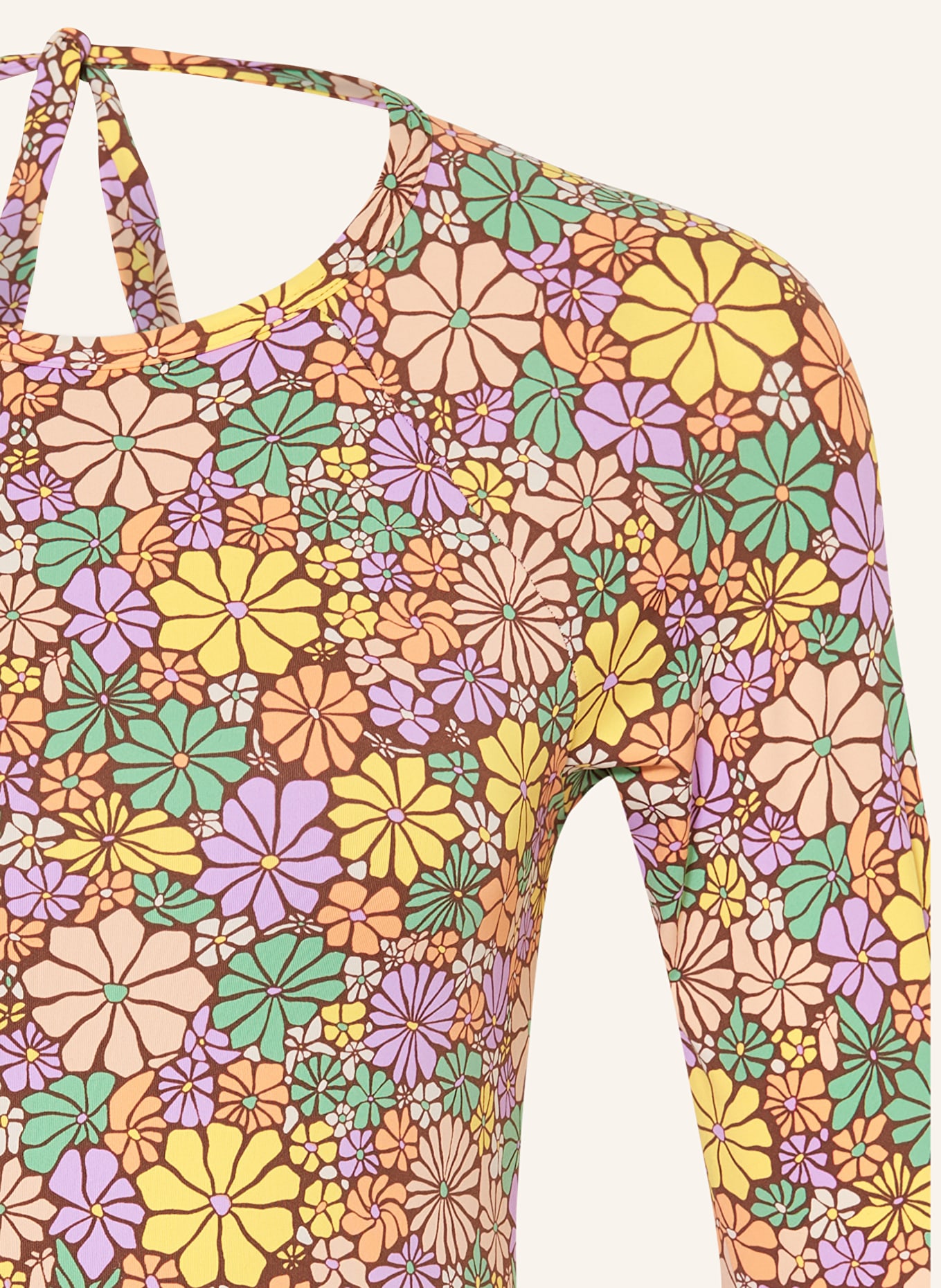 ROXY Swimsuit FASHION, Color: BROWN/ LIGHT PURPLE/ YELLOW (Image 3)