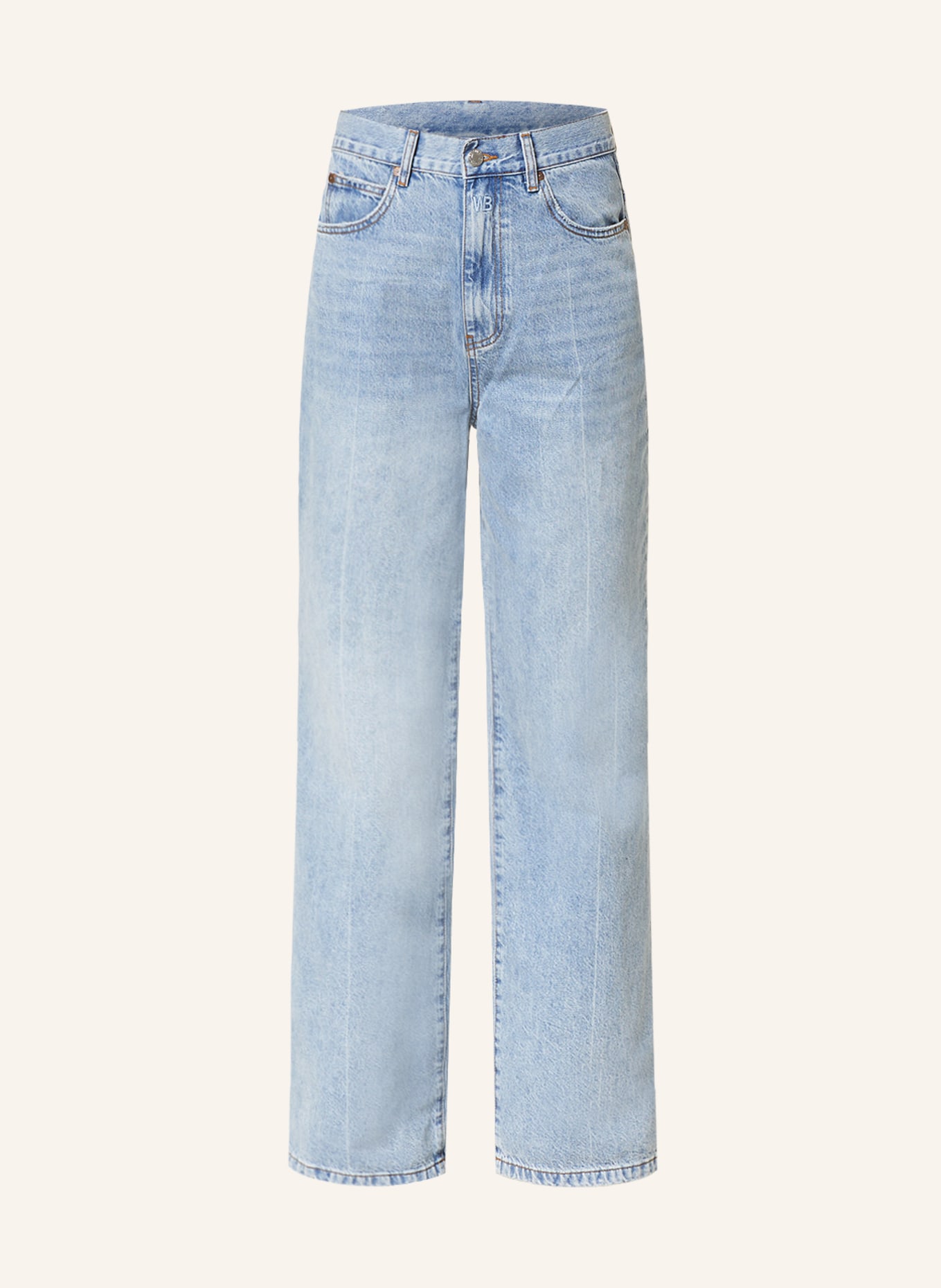 WRSTBHVR Culotte jeans DILANE, Color: 5013 FADED BLUE (Image 1)