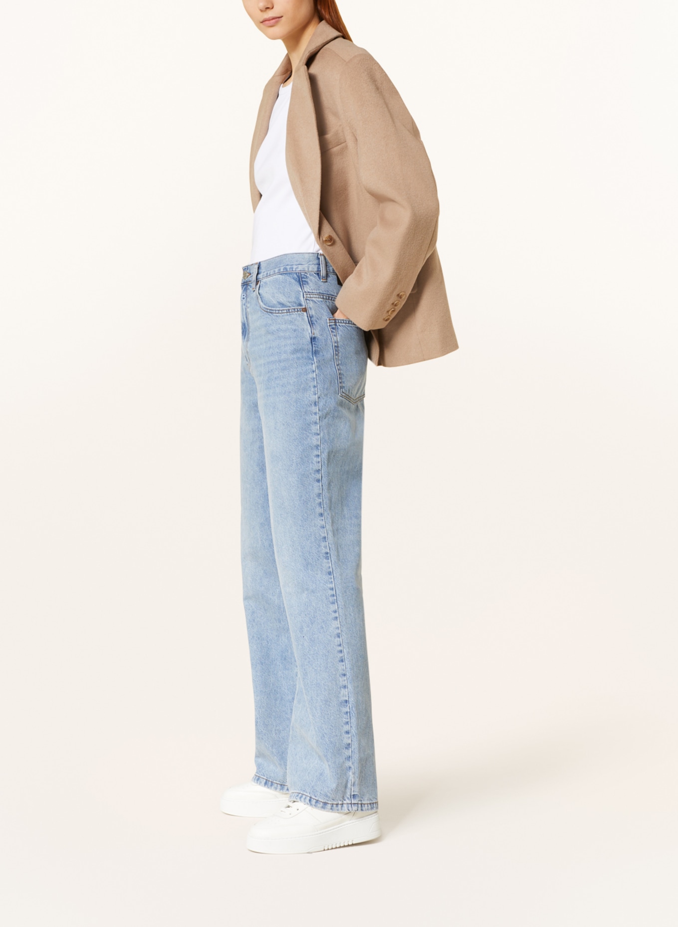 WRSTBHVR Culotte jeans DILANE, Color: 5013 FADED BLUE (Image 4)