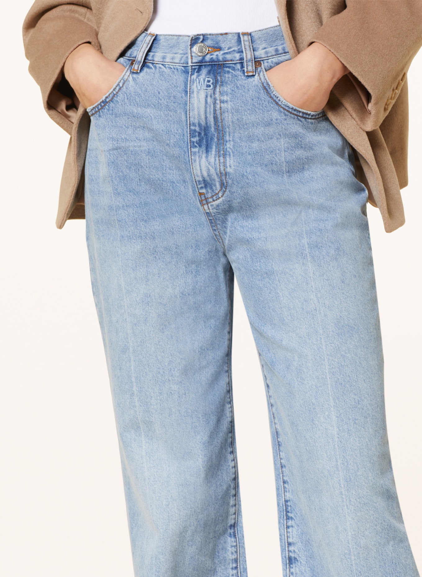 WRSTBHVR Jeans-Culotte DILANE, Farbe: 5013 FADED BLUE (Bild 5)