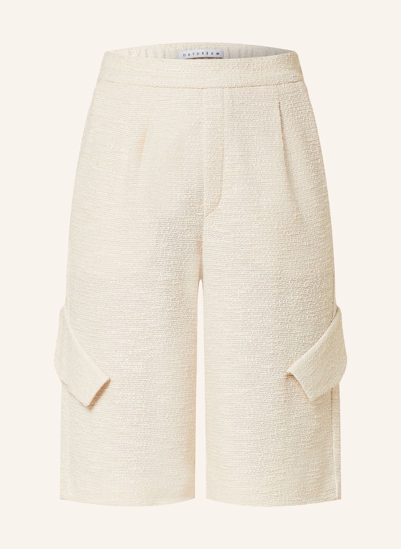 MAC DAYDREAM Knit shorts, Color: LIGHT BROWN (Image 1)