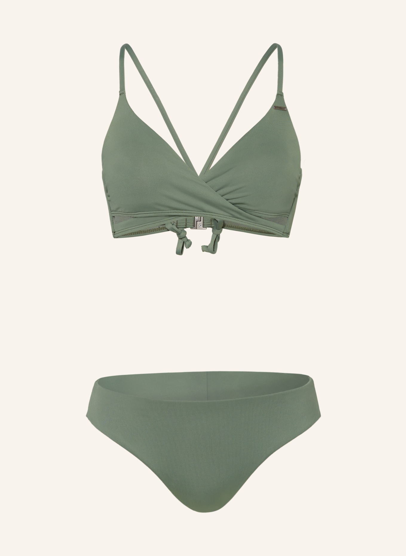 O'NEILL Bralette bikini ESSENTIALS BAAY MAOI, Color: GREEN (Image 1)