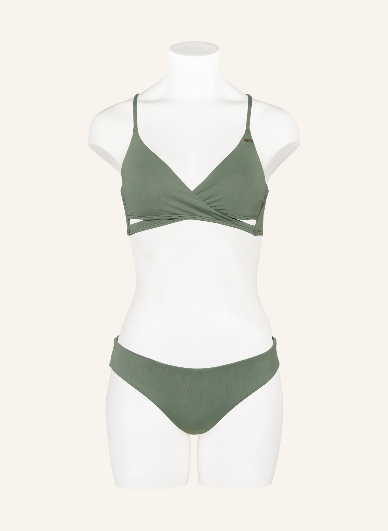 O'NEILL Bralette bikini ESSENTIALS BAAY MAOI, Color: GREEN (Image 2)