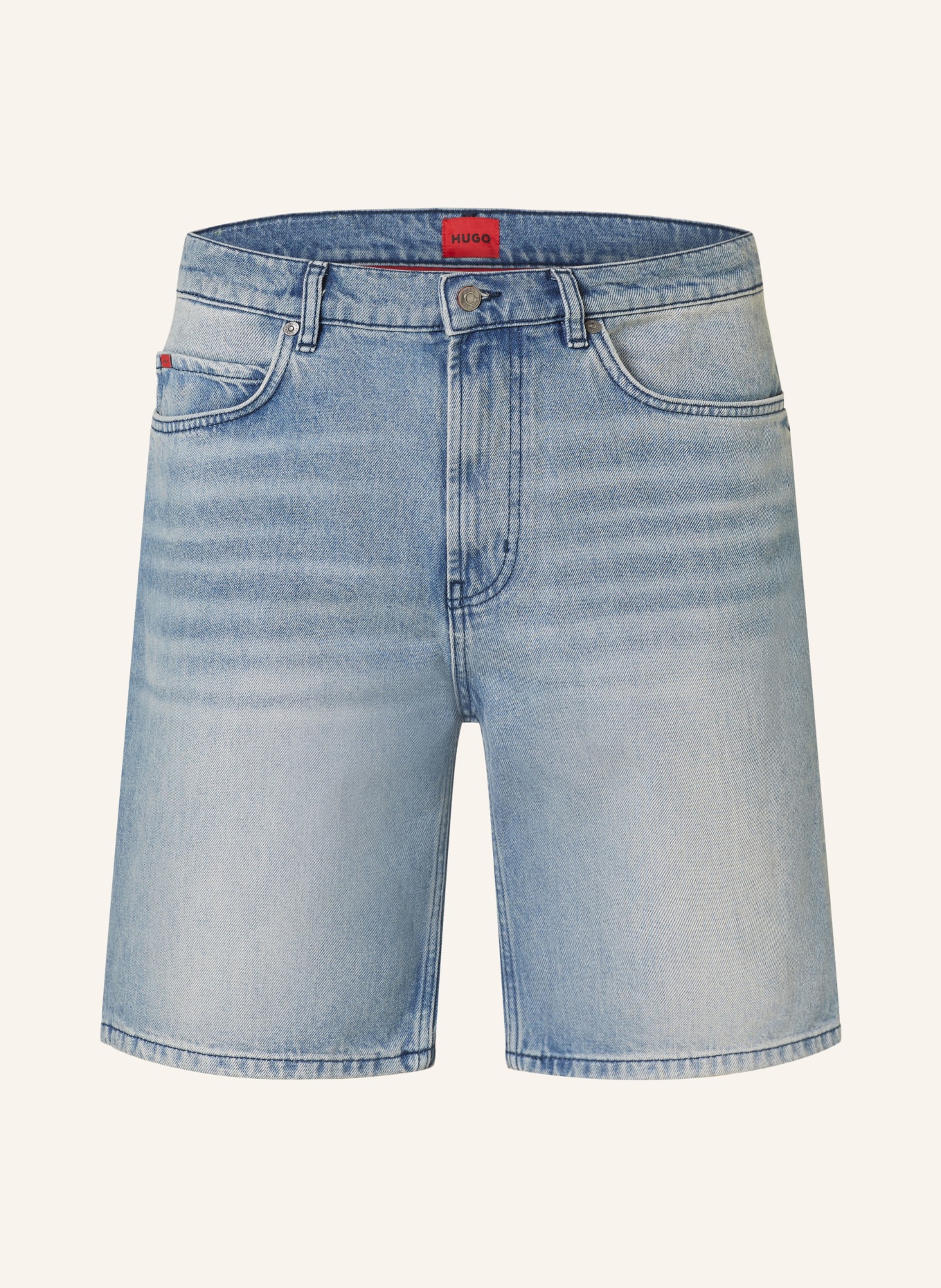 HUGO Denim shorts 446/S loose fit, Color: 422 MEDIUM BLUE (Image 1)