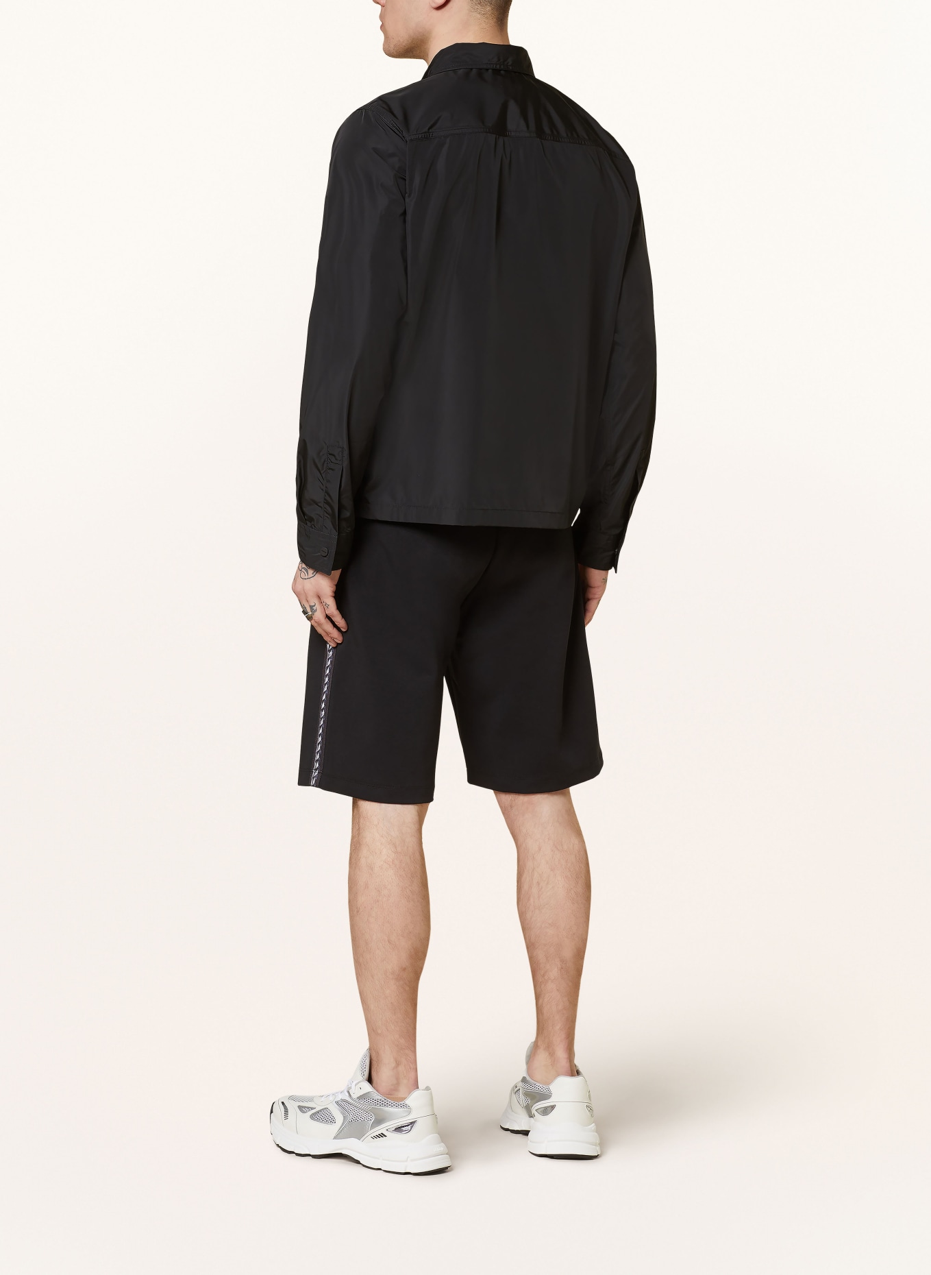 HUGO Overshirt EVALOM, Color: BLACK (Image 3)