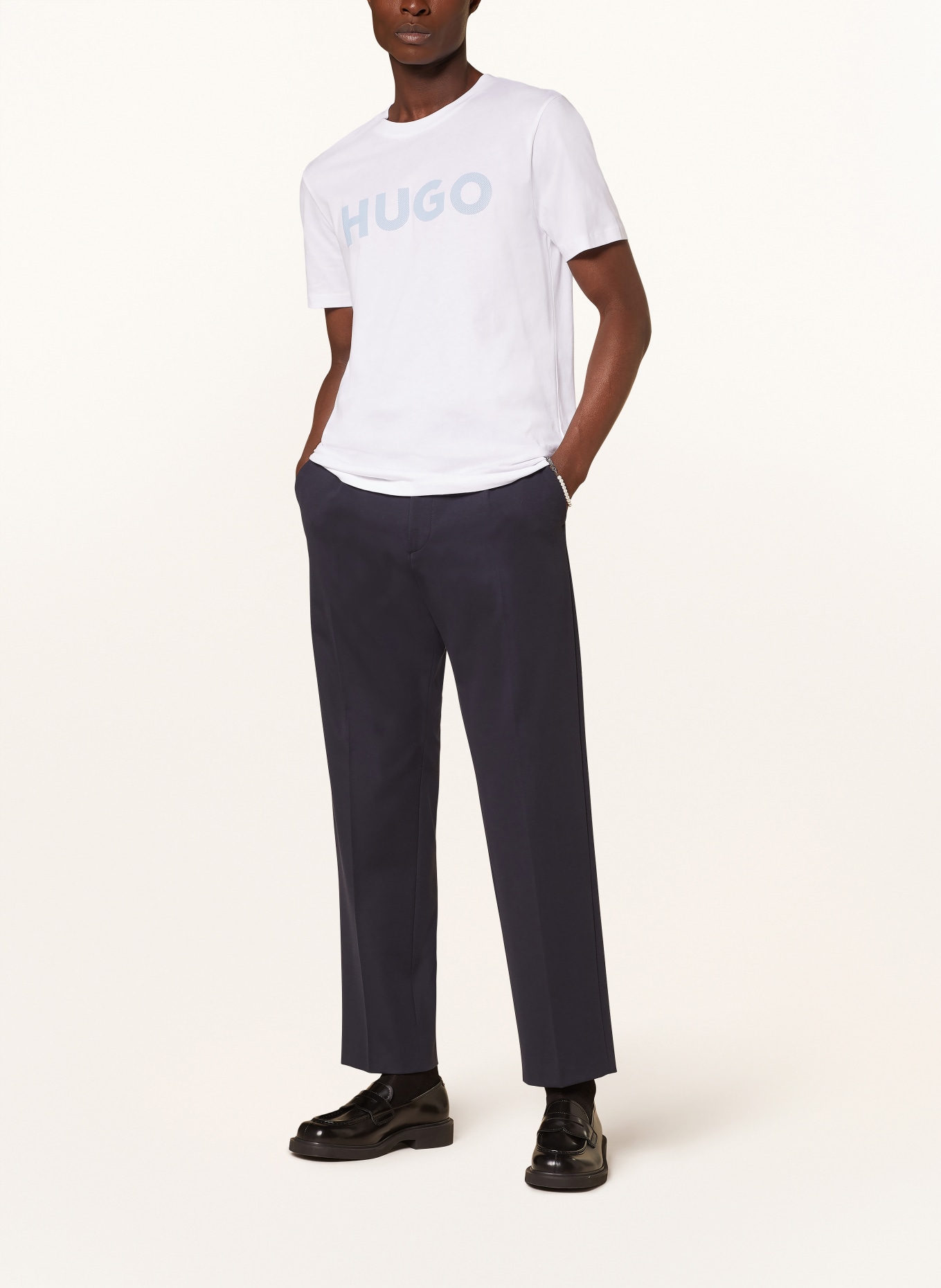 HUGO T-Shirt DULIVIO, Farbe: WEISS (Bild 2)