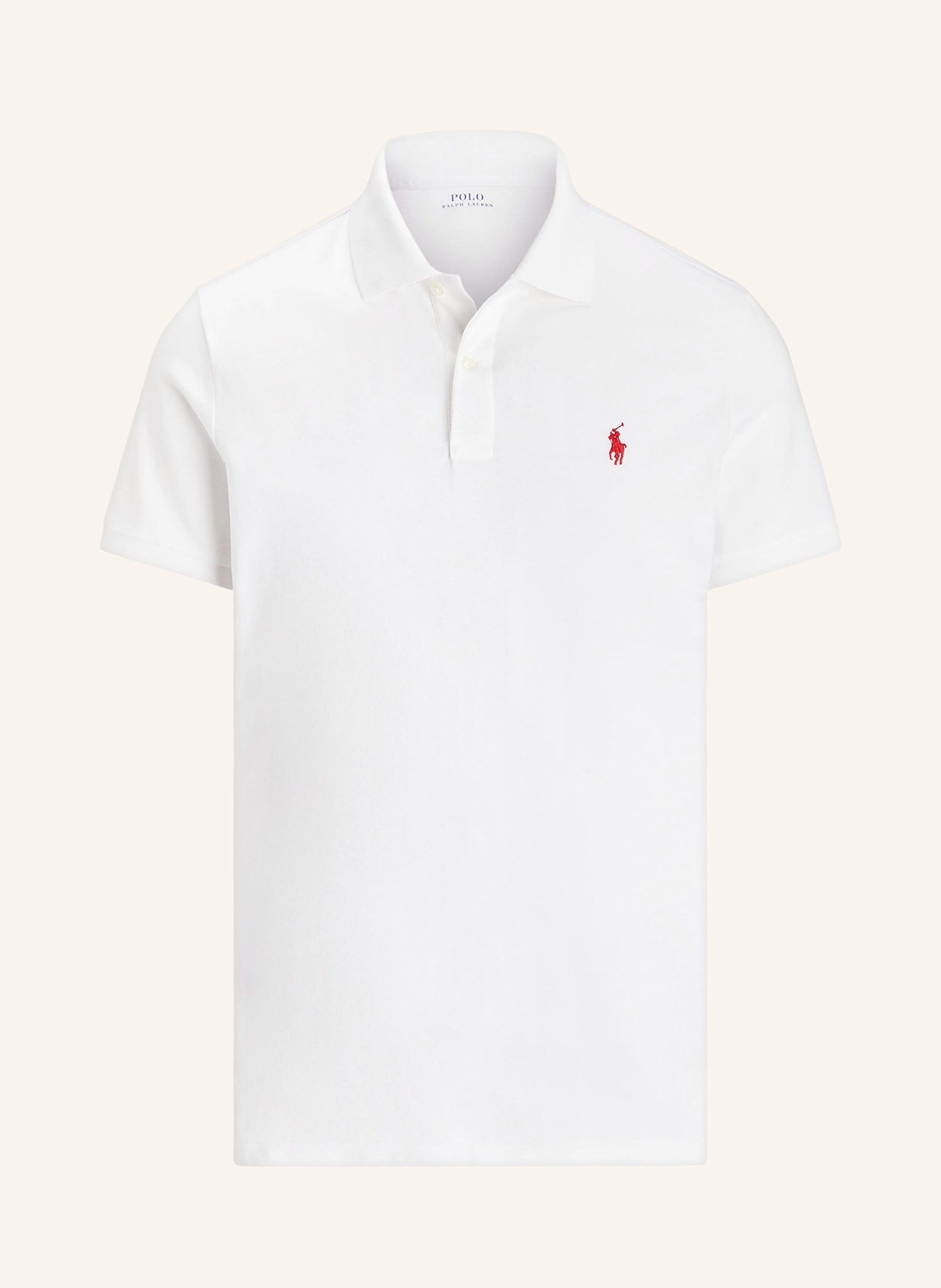 POLO GOLF RALPH LAUREN Performance polo shirt, Color: WHITE (Image 1)