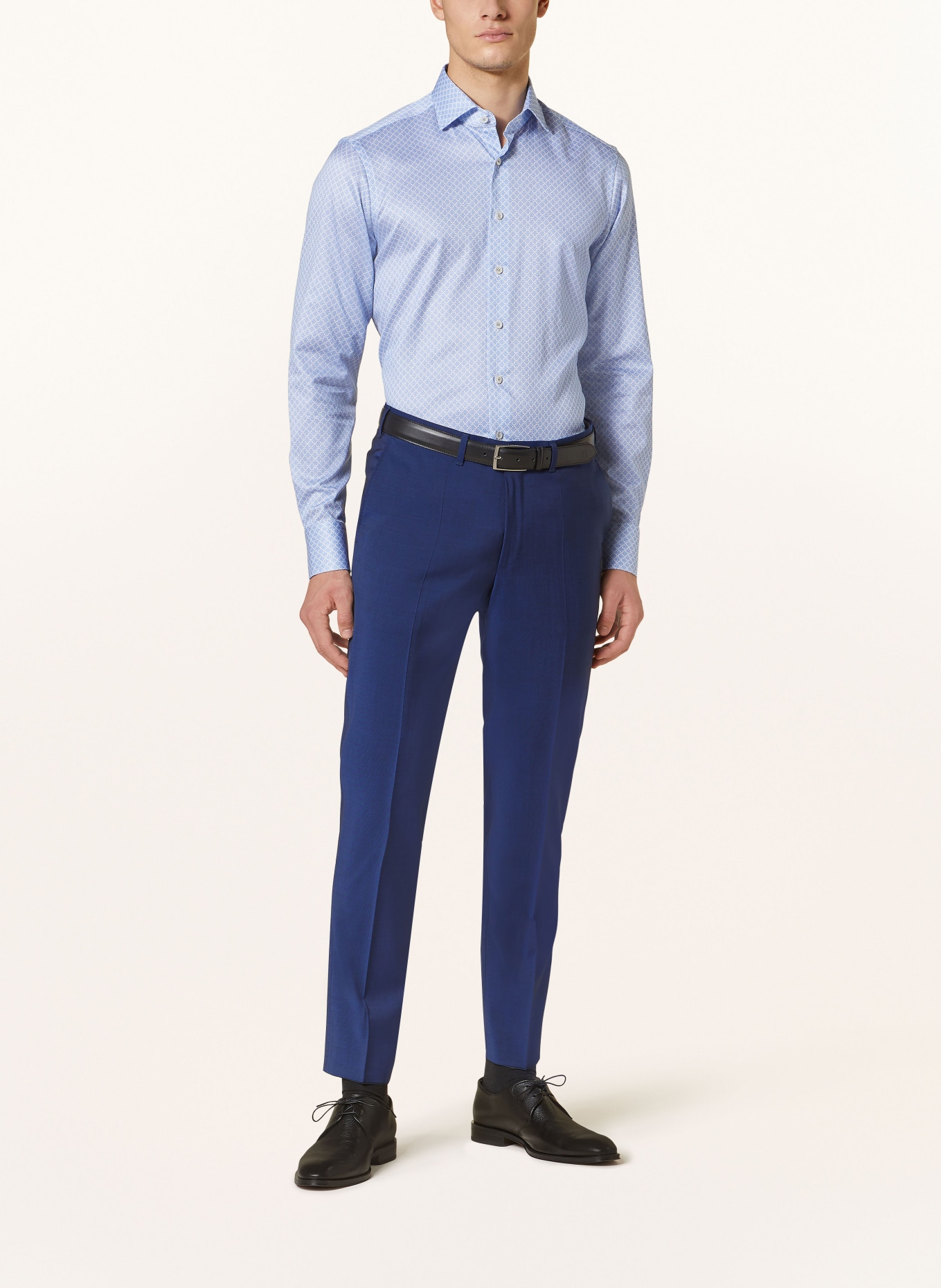 OLYMP SIGNATURE Hemd tailored fit, Farbe: HELLBLAU/ WEISS (Bild 2)
