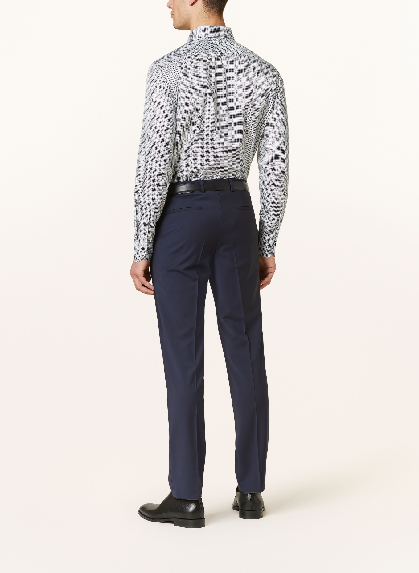 OLYMP SIGNATURE Hemd tailored fit, Farbe: OLIV/ PETROL/ WEISS (Bild 3)
