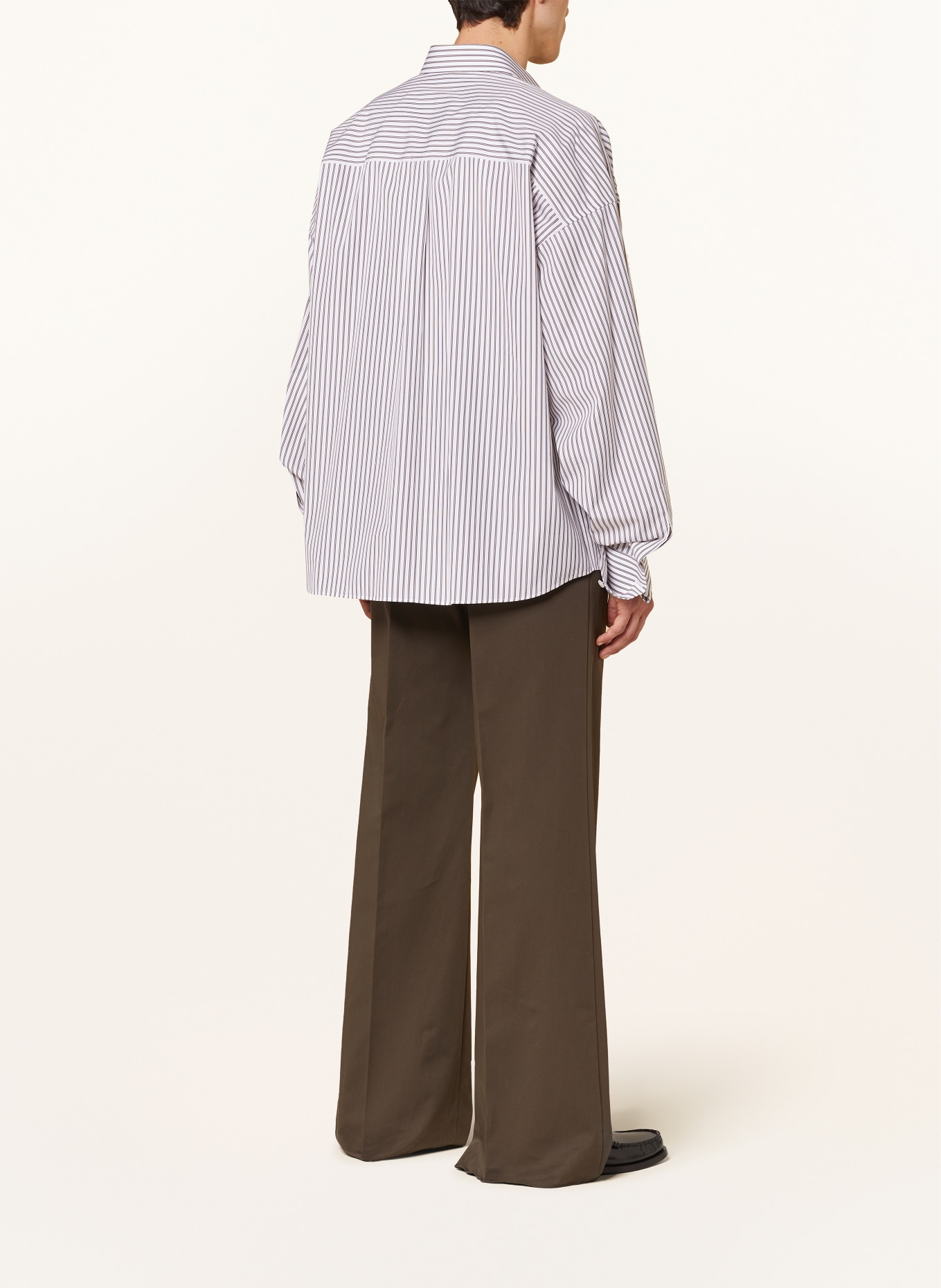 DOLCE & GABBANA Hemd Comfort Fit, Farbe: WEISS/ BRAUN (Bild 3)