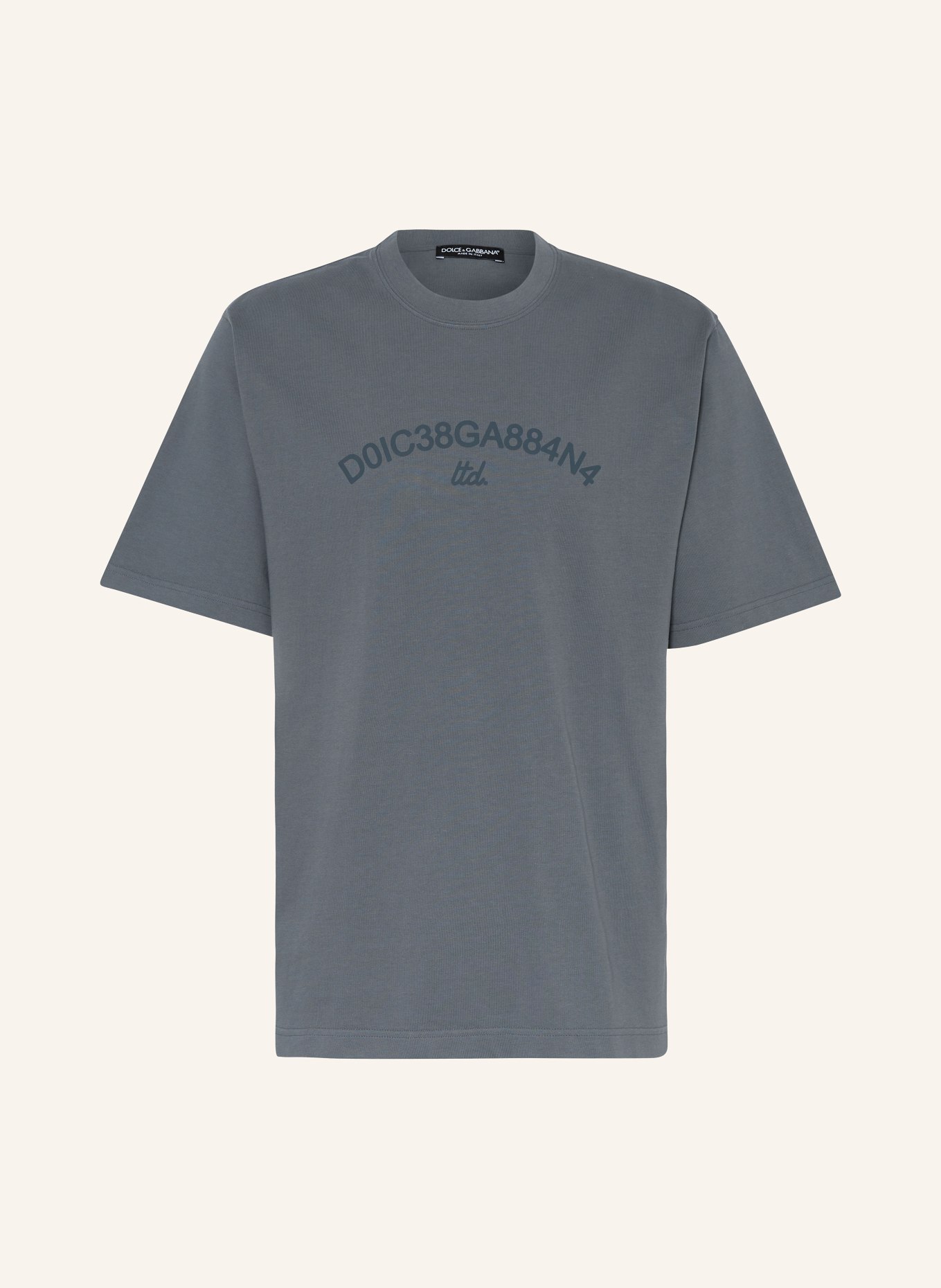DOLCE & GABBANA T-Shirt, Farbe: GRAU (Bild 1)