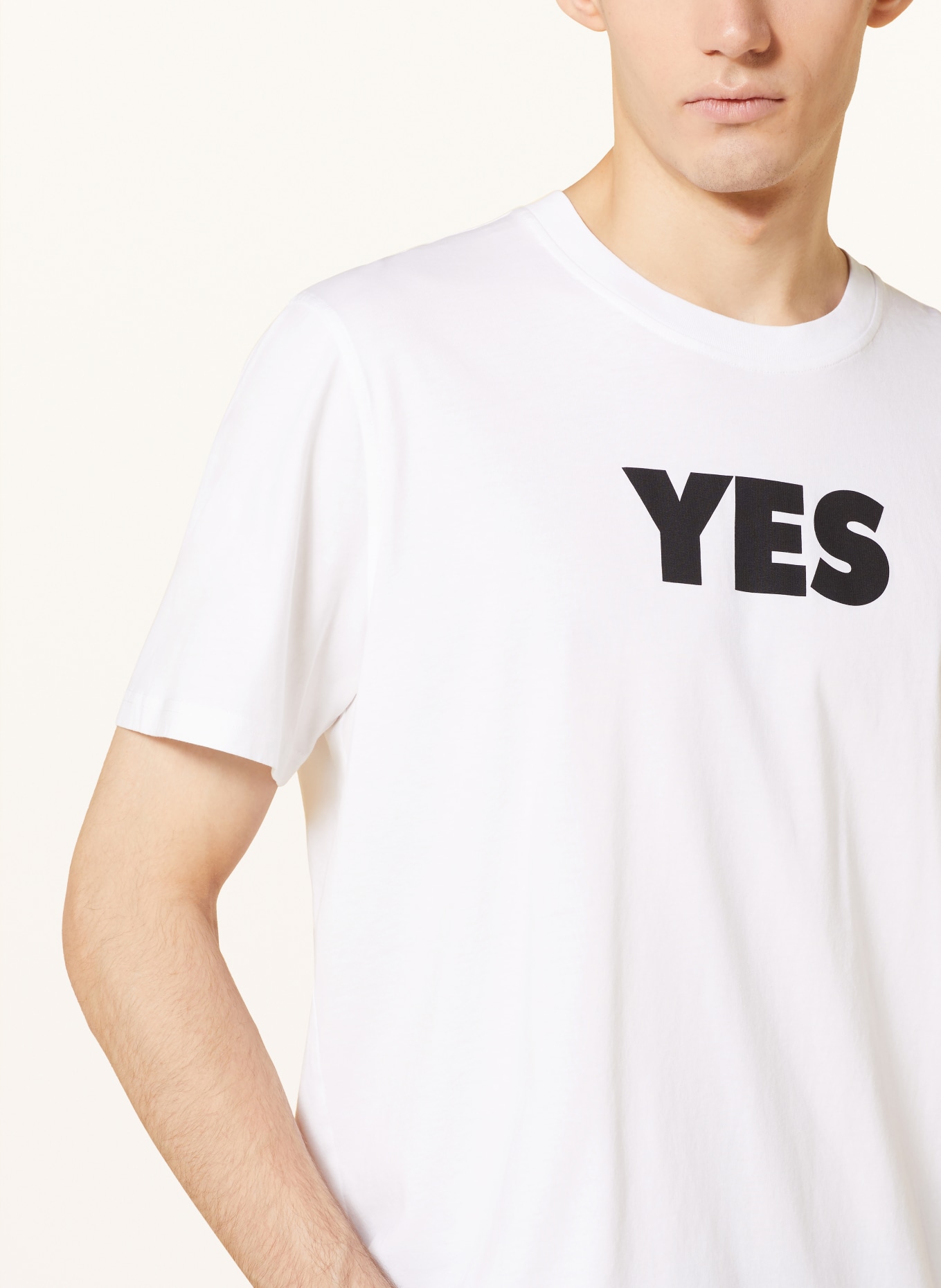 ARMEDANGELS T-shirt AADONI MAAYBE, Color: WHITE (Image 4)