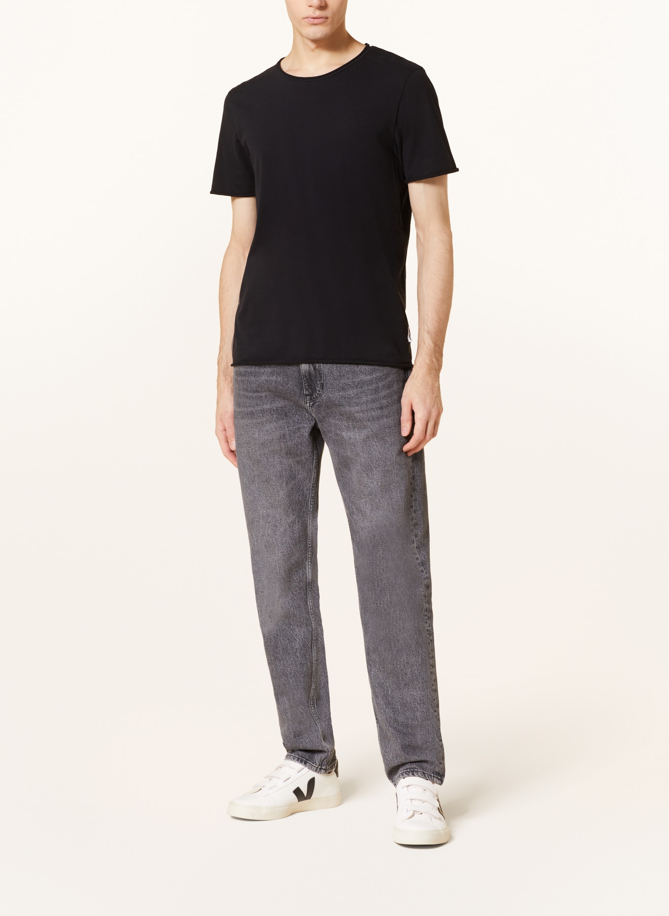 ARMEDANGELS T-Shirt JAAMES: SCHWARZ