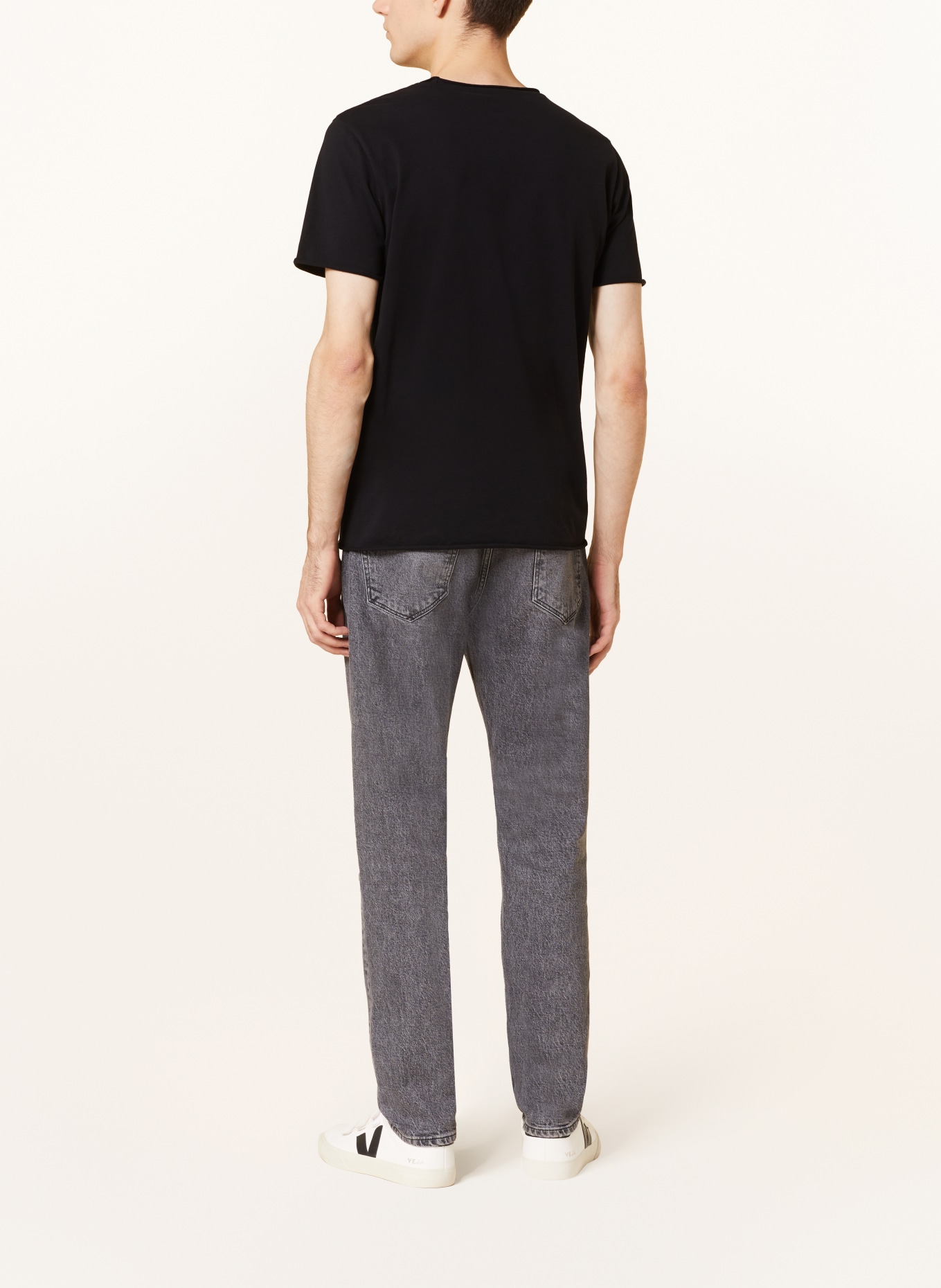 ARMEDANGELS T-Shirt JAAMES: SCHWARZ