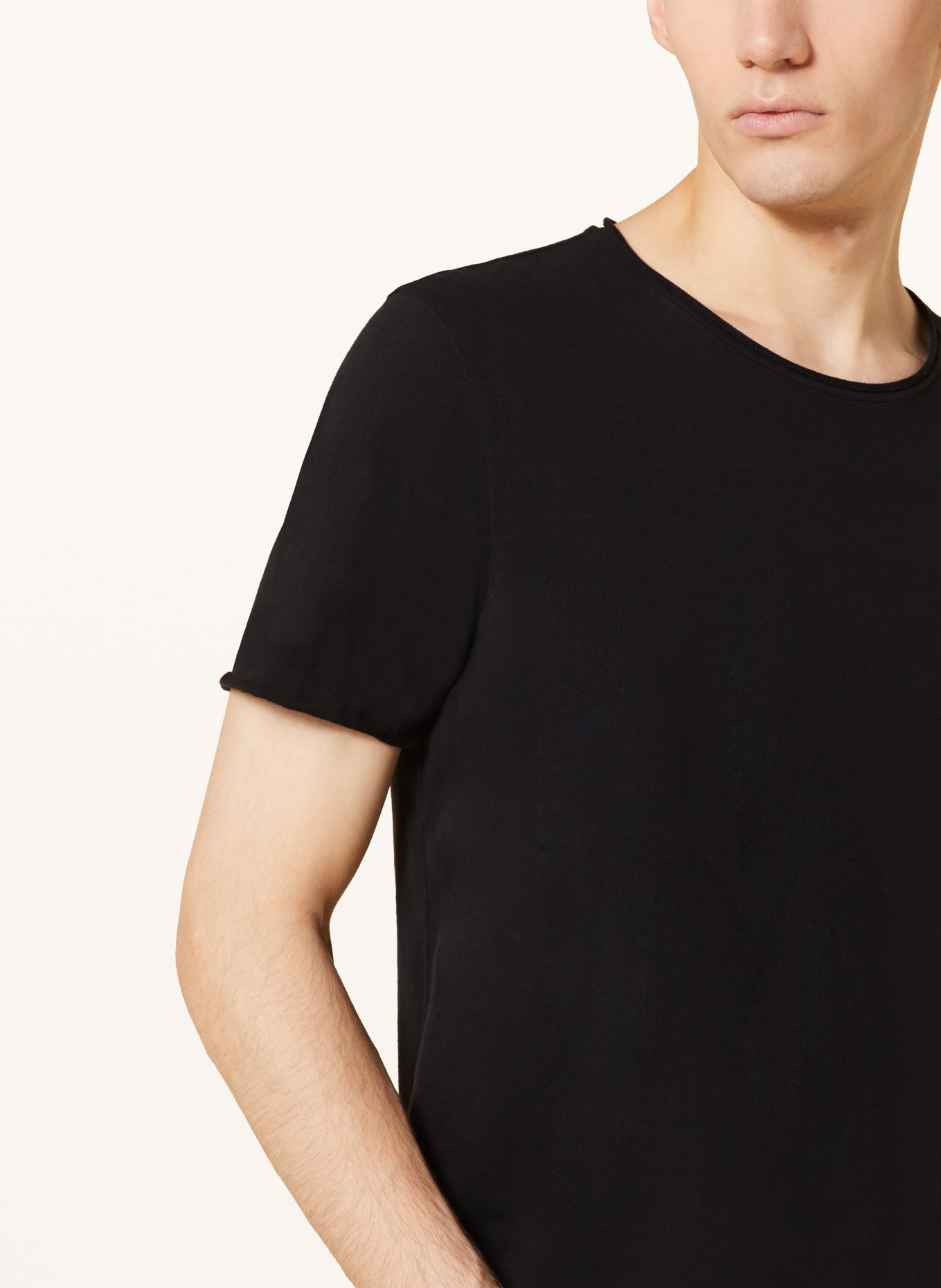 ARMEDANGELS T-Shirt JAAMES: SCHWARZ