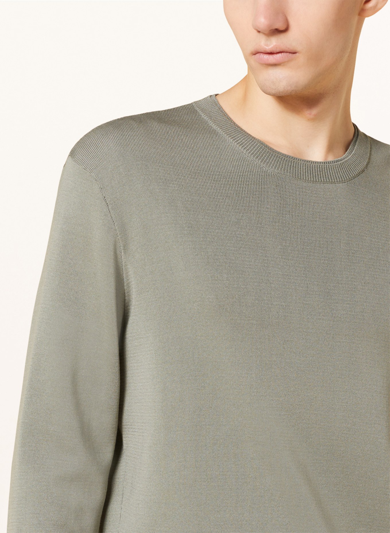 ARMEDANGELS Sweater AALPHONS, Color: GREEN (Image 4)