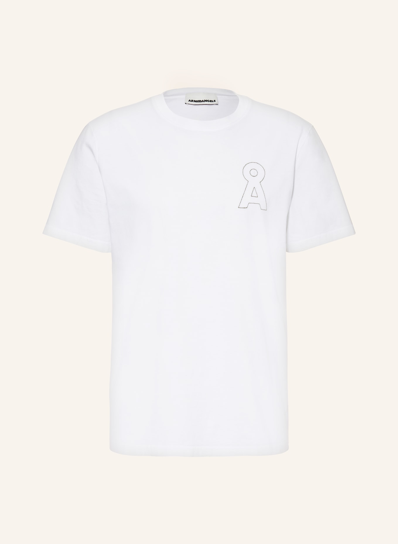 ARMEDANGELS T-shirt AADONI, Color: WHITE (Image 1)