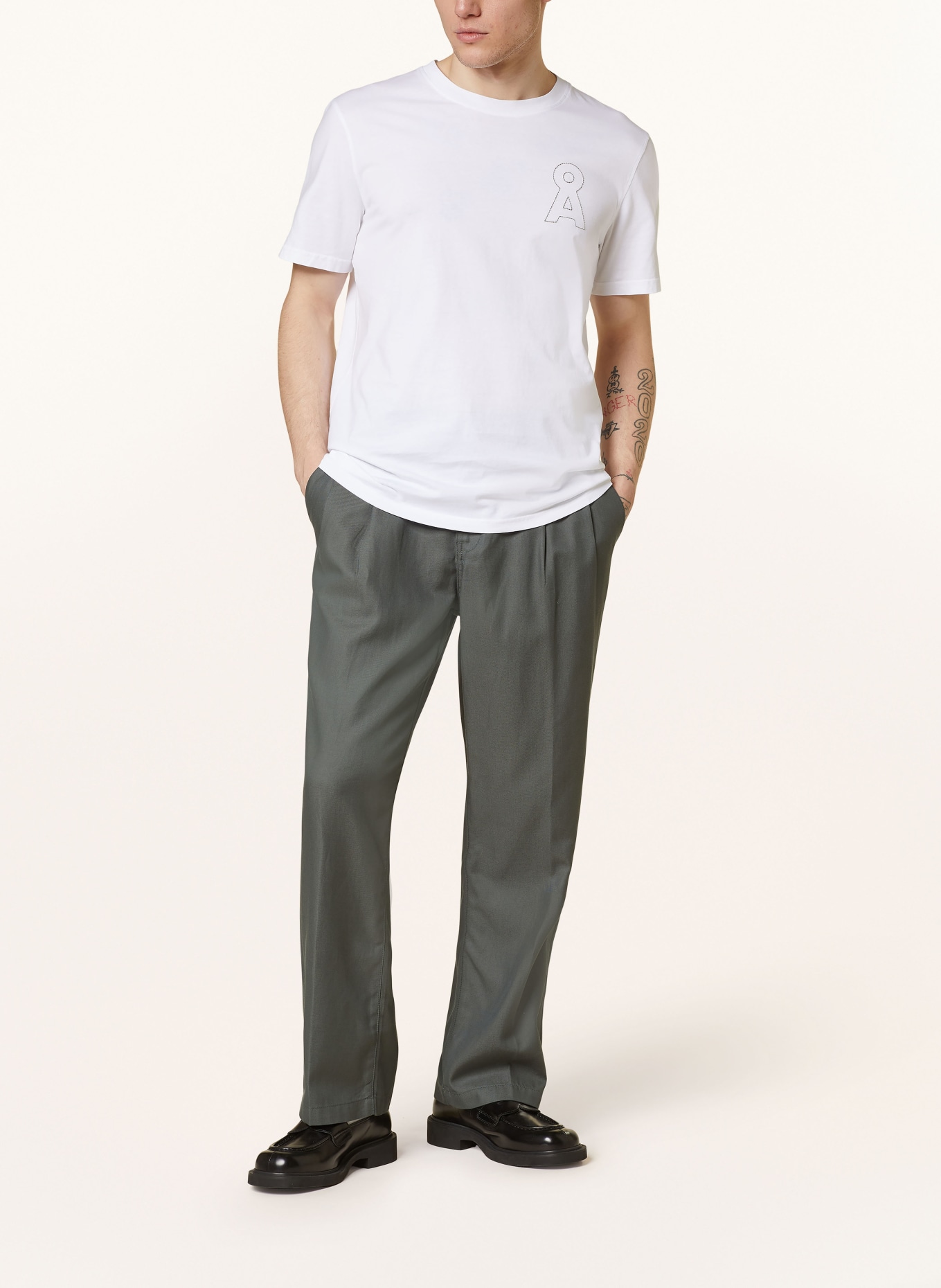 ARMEDANGELS T-shirt AADONI, Color: WHITE (Image 2)