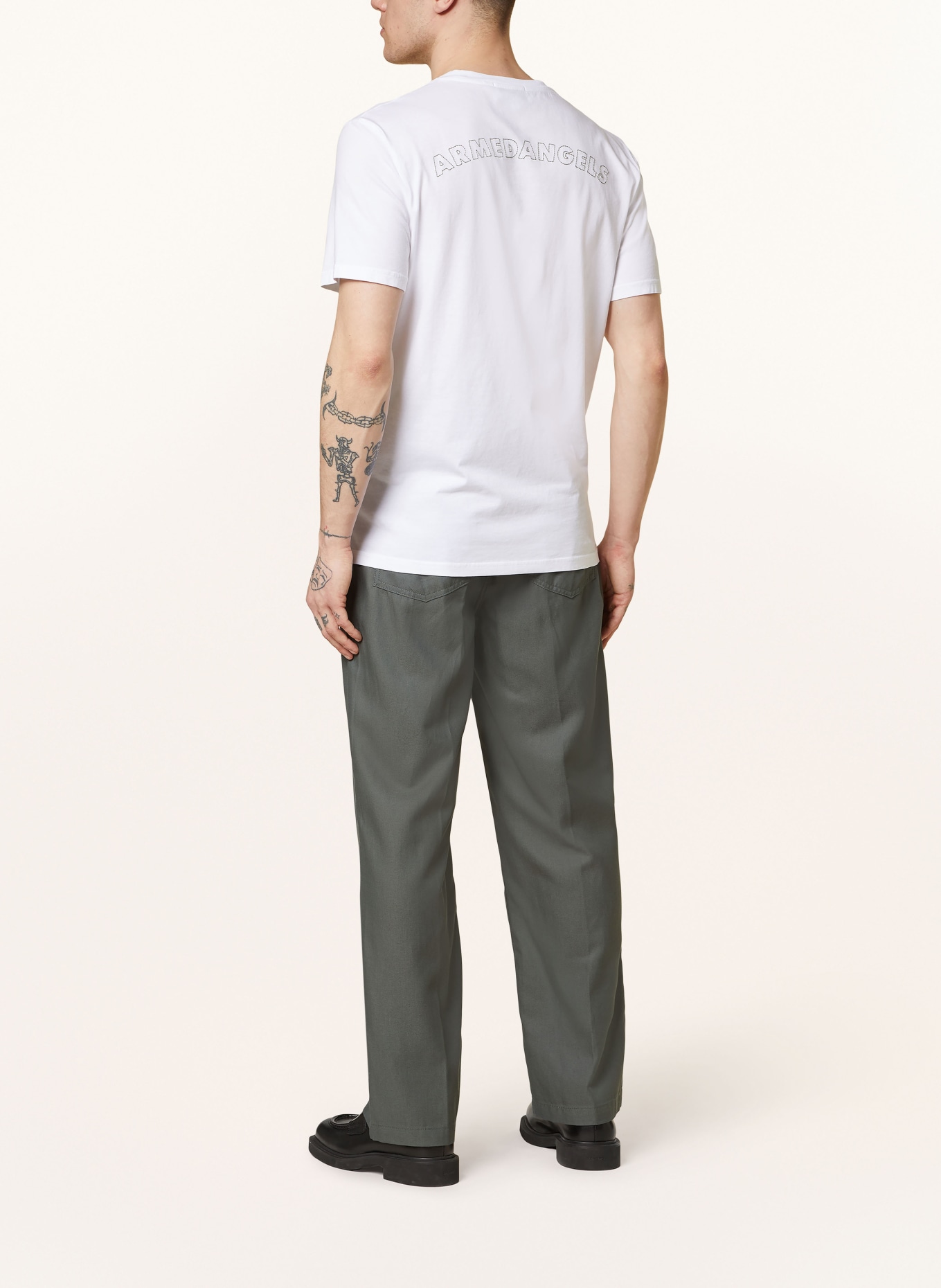 ARMEDANGELS T-shirt AADONI, Color: WHITE (Image 3)