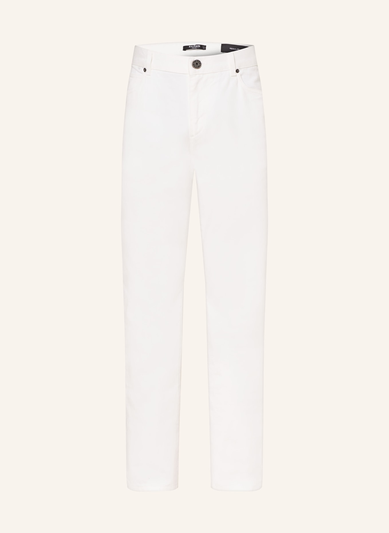 BALMAIN Jeans Regular Fit, Farbe: 0FA Blanc (Bild 1)