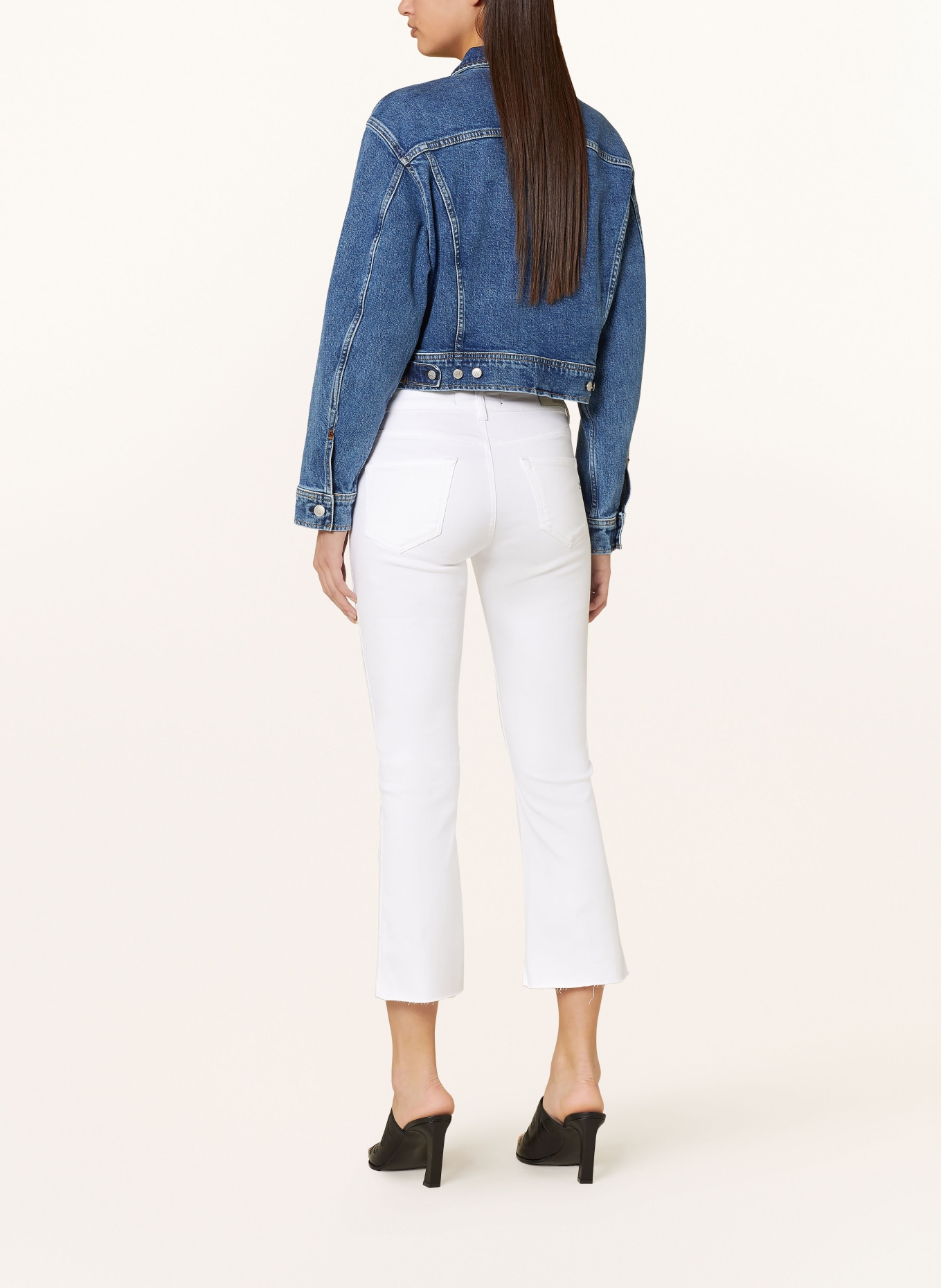 REPLAY 7/8 jeans, Color: WHITE (Image 3)