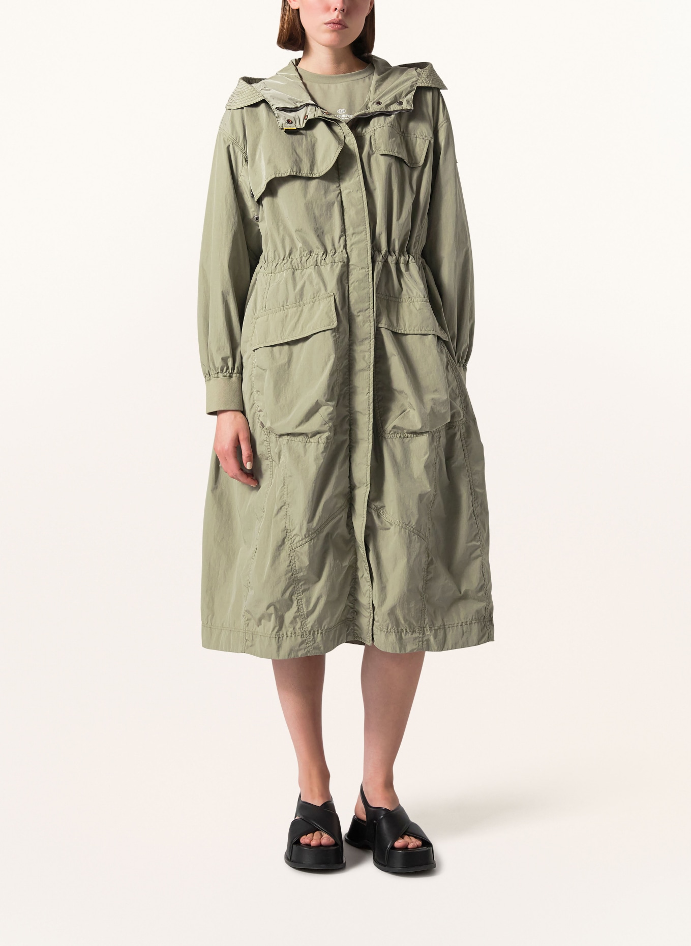 PARAJUMPERS Raincoat PARACHUTE, Color: OLIVE (Image 2)