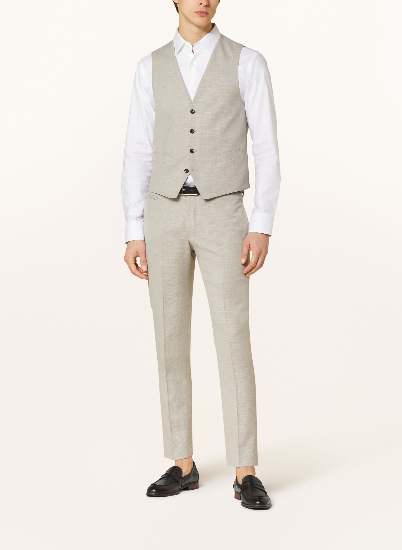 STRELLSON Suit vest GYL2 slim fit, Color: 265 Medium Beige               265 (Image 2)