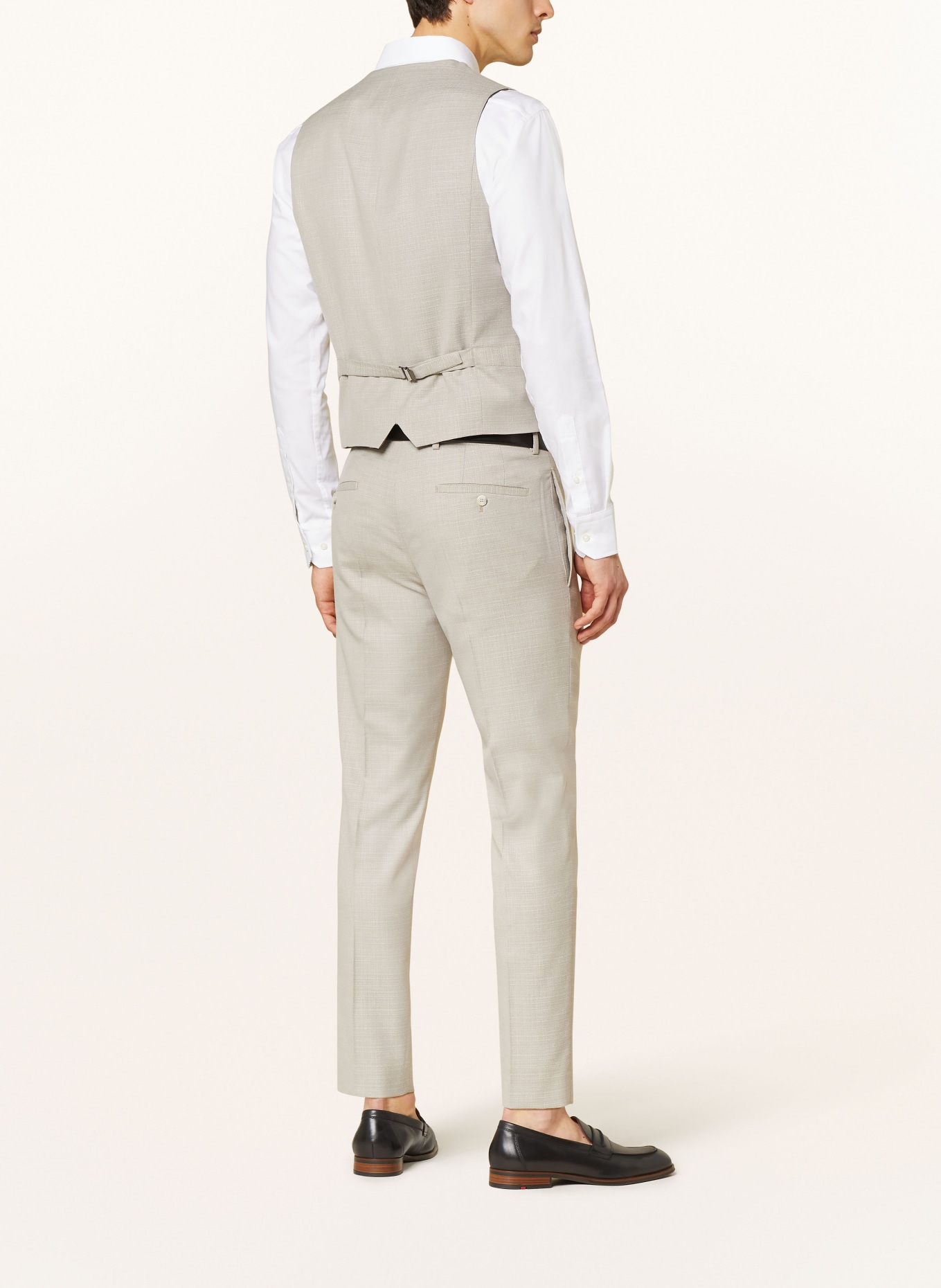STRELLSON Suit vest GYL2 slim fit, Color: 265 Medium Beige               265 (Image 3)