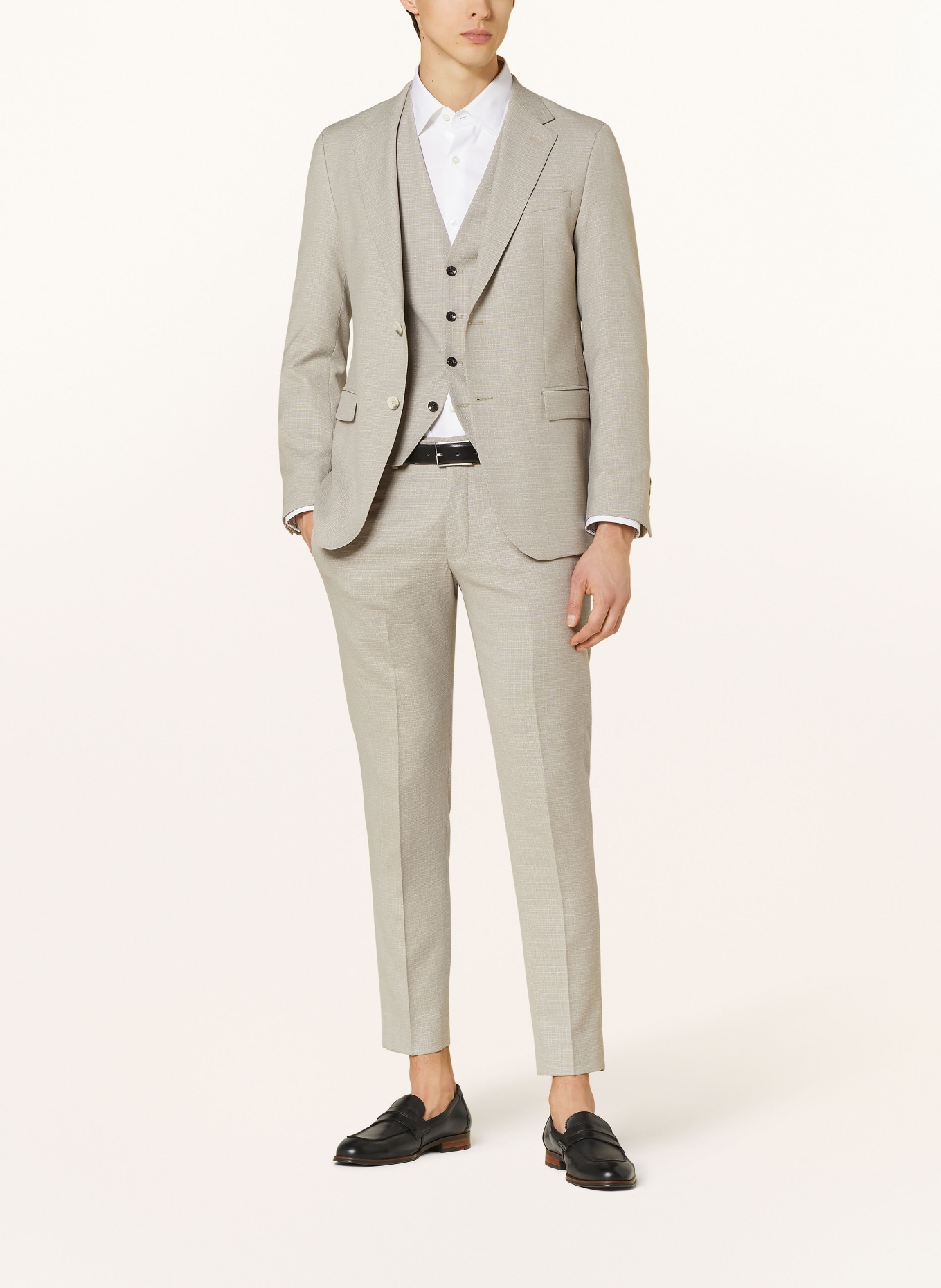STRELLSON Suit trousers KYND Extra Slim Fit, Color: 265 Medium Beige               265 (Image 2)