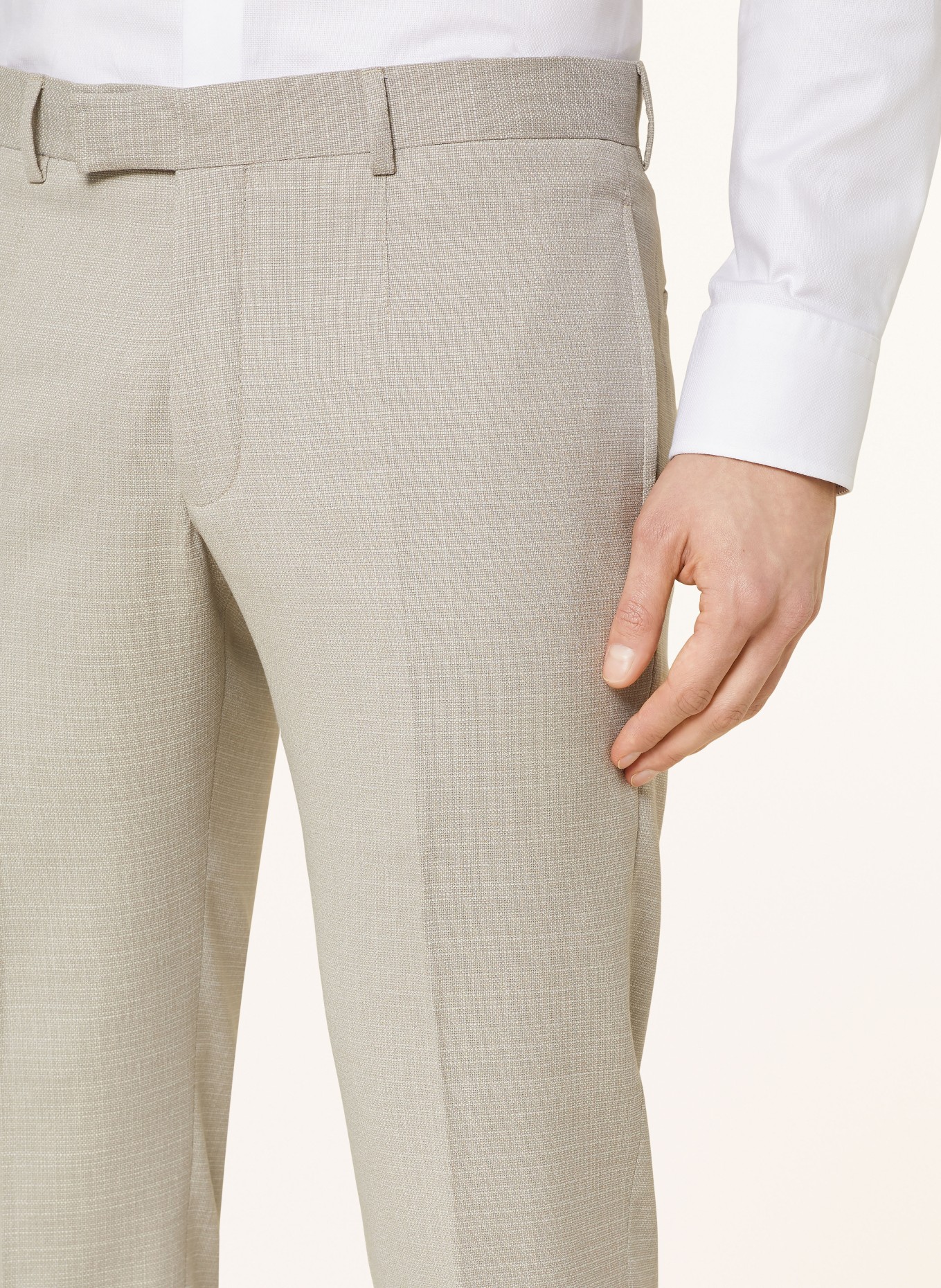 STRELLSON Anzughose KYND Extra Slim Fit, Farbe: 265 Medium Beige               265 (Bild 6)