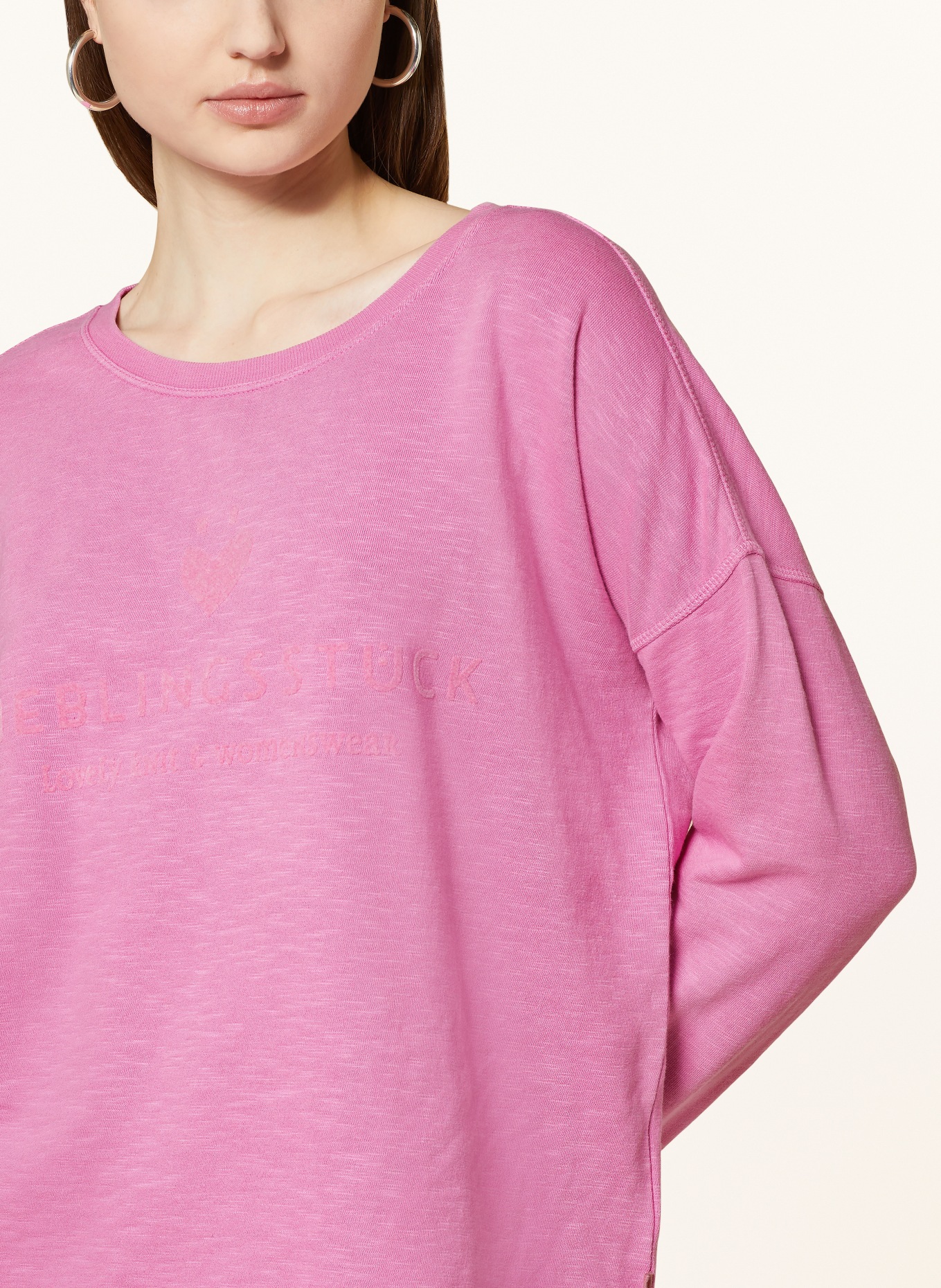 LIEBLINGSSTÜCK Bluza nierozpinana CARONL, Kolor: MOCNORÓŻOWY (Obrazek 4)