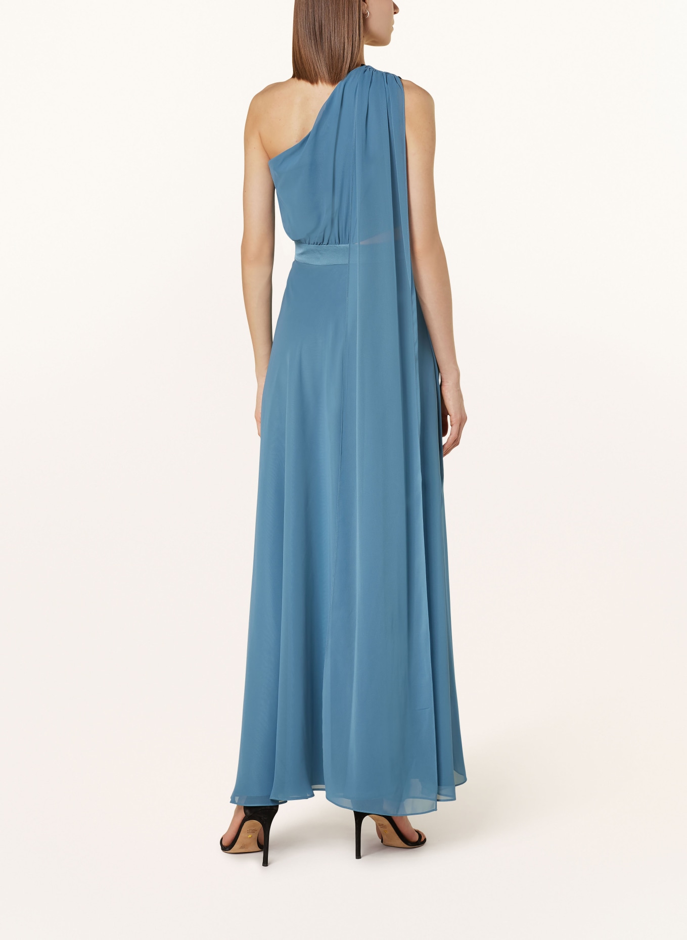 SWING Evening dress with cut-out, Color: BLUE (Image 3)